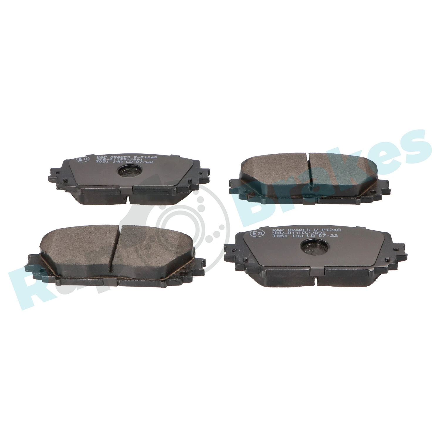 Brake Pad Set, disc brake R-P1248