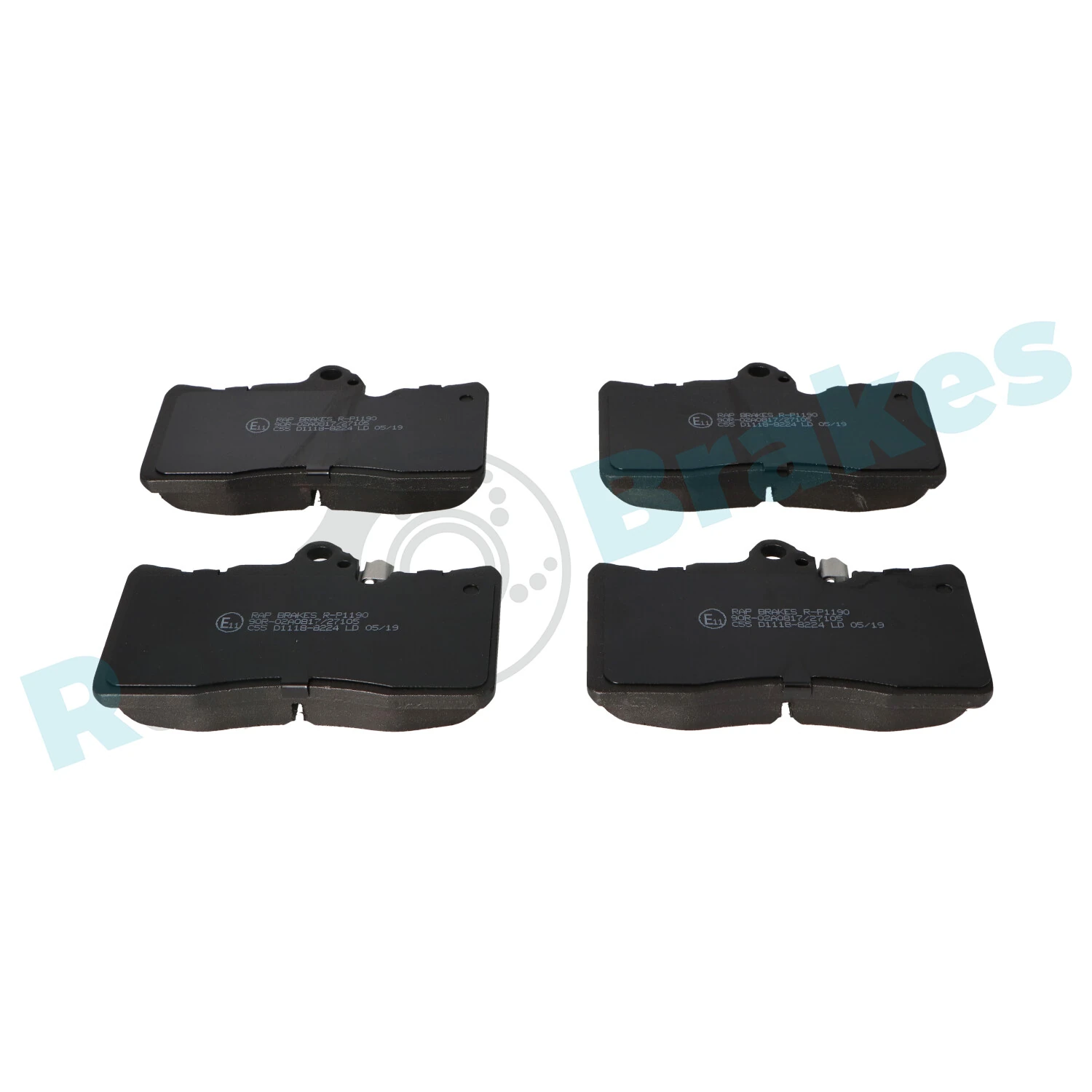 Brake Pad Set, disc brake R-P1190