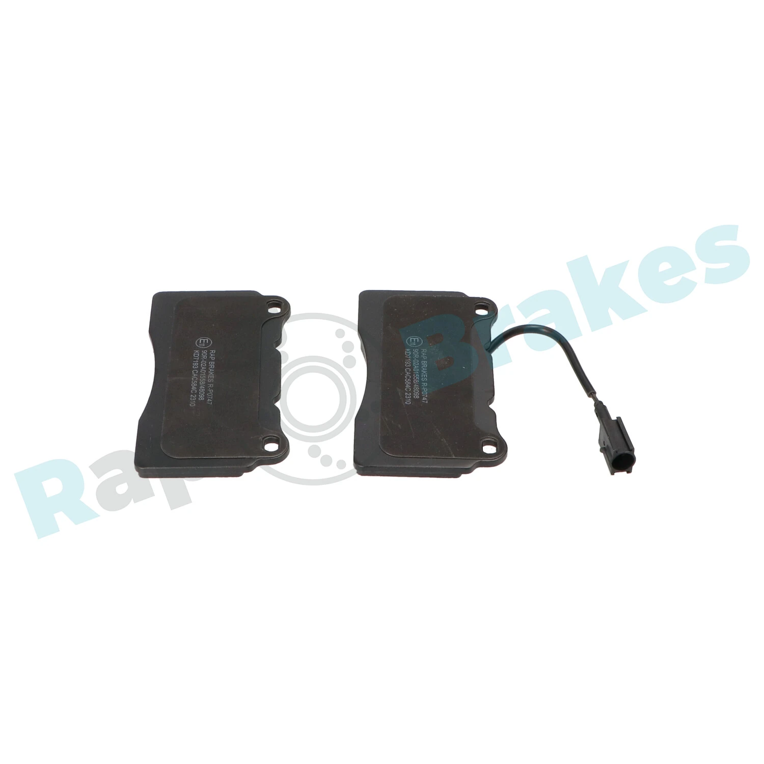 Brake Pad Set, disc brake R-P0747