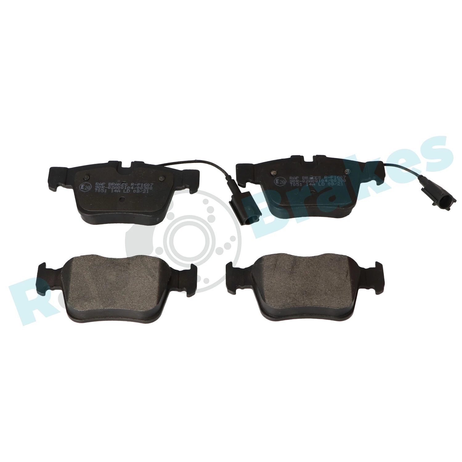 Brake Pad Set, disc brake R-P1607