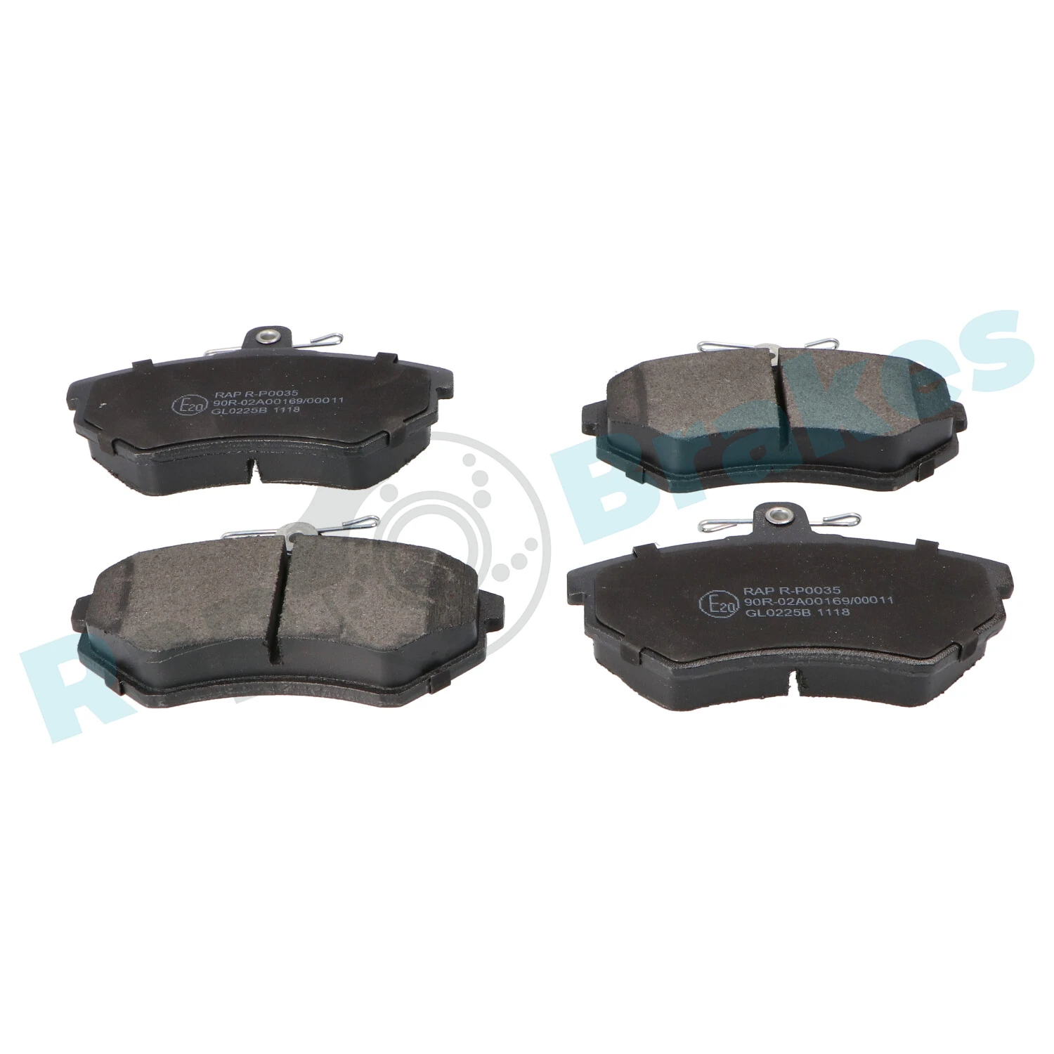 Brake Pad Set, disc brake R-P0035