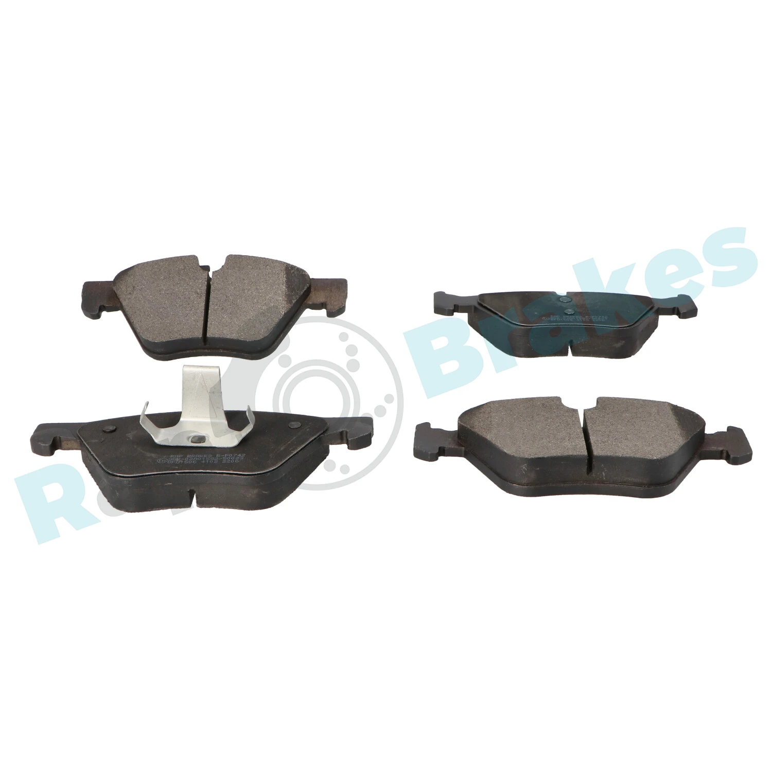 Brake Pad Set, disc brake R-P0742