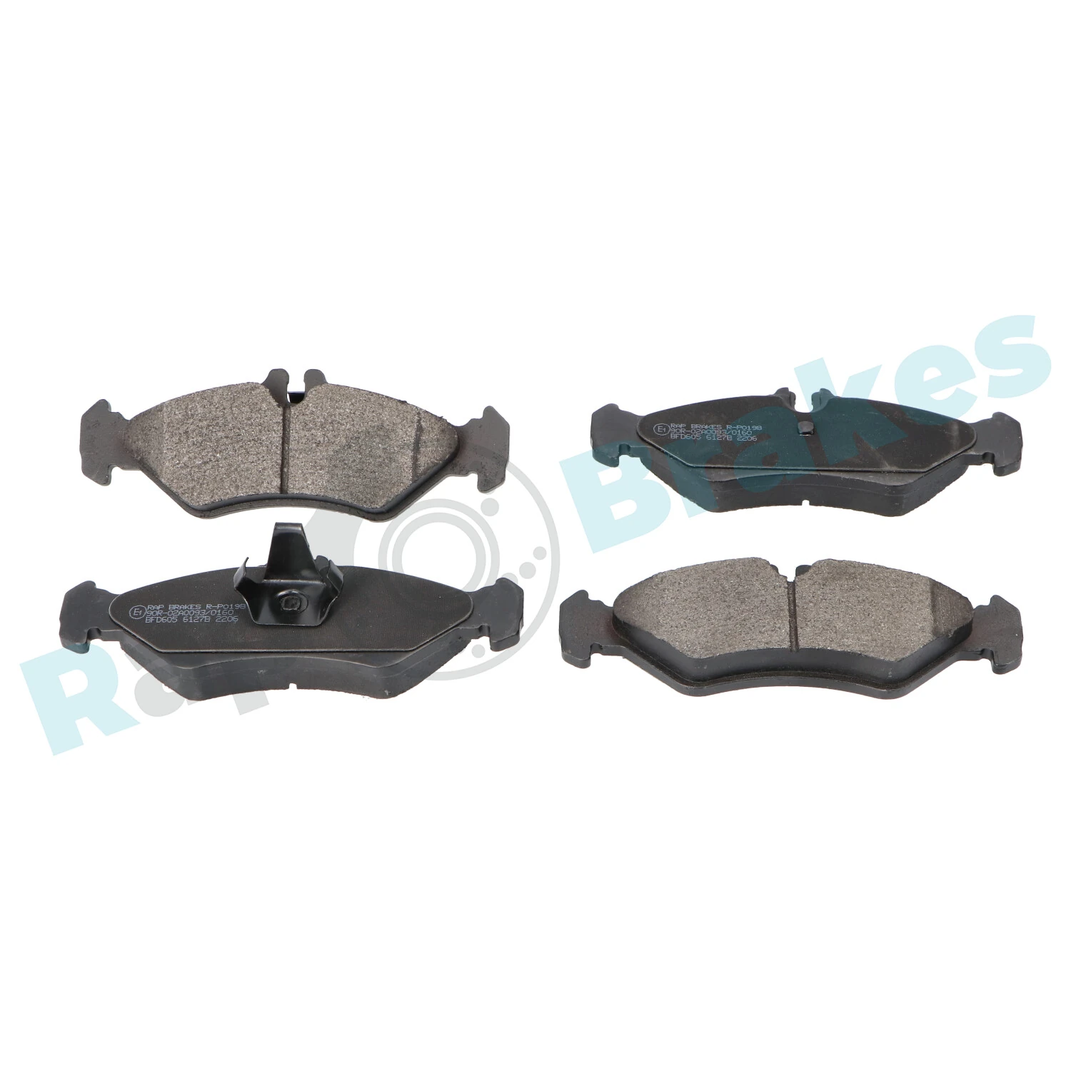 Brake Pad Set, disc brake R-P0198