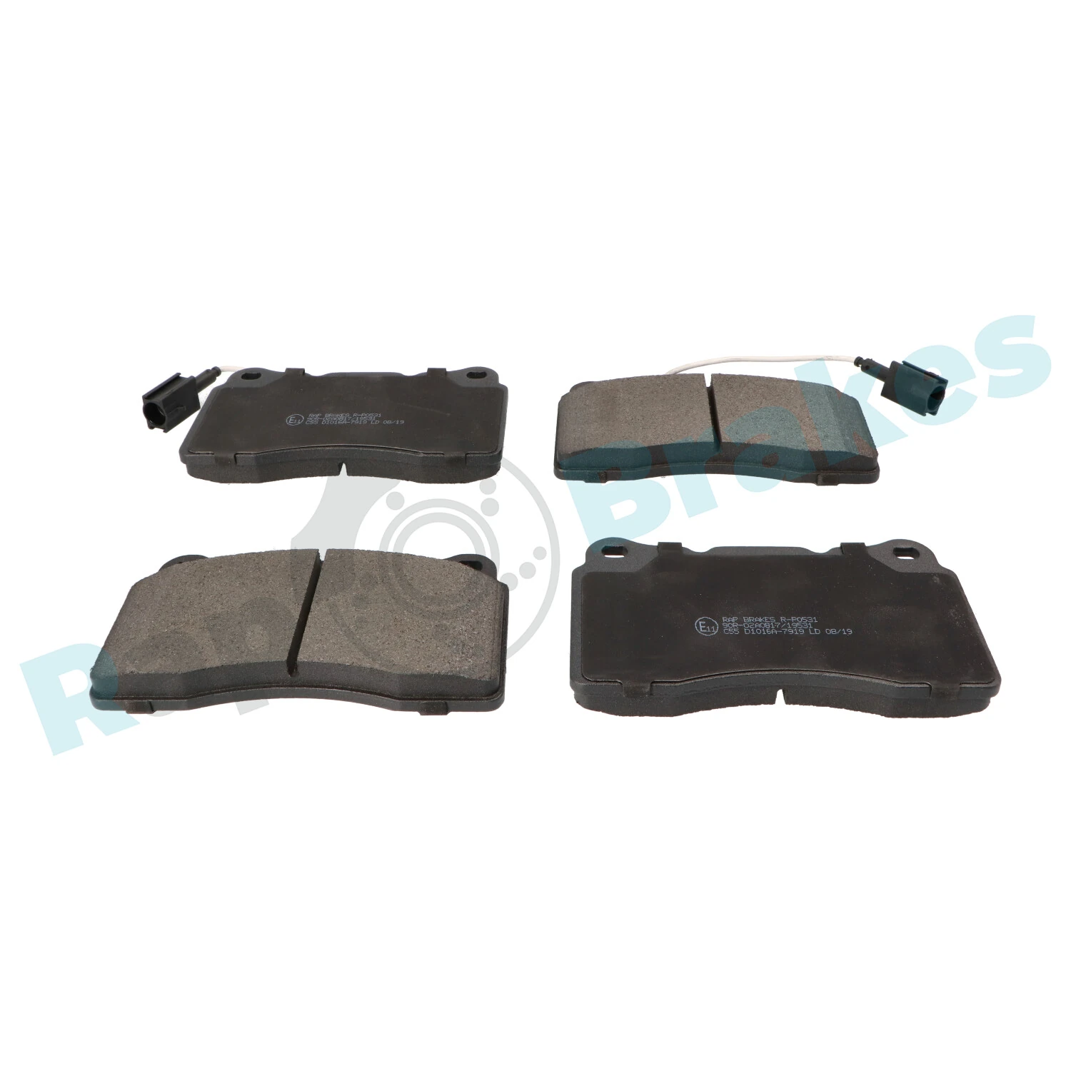 Brake Pad Set, disc brake R-P0531