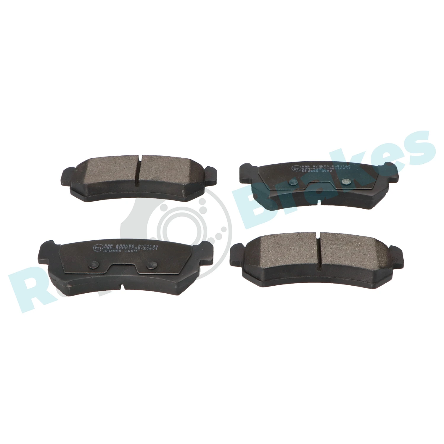 Brake Pad Set, disc brake R-P1143
