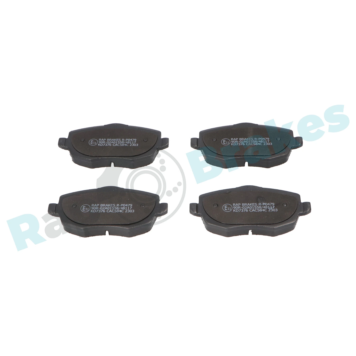 Brake Pad Set, disc brake R-P0479