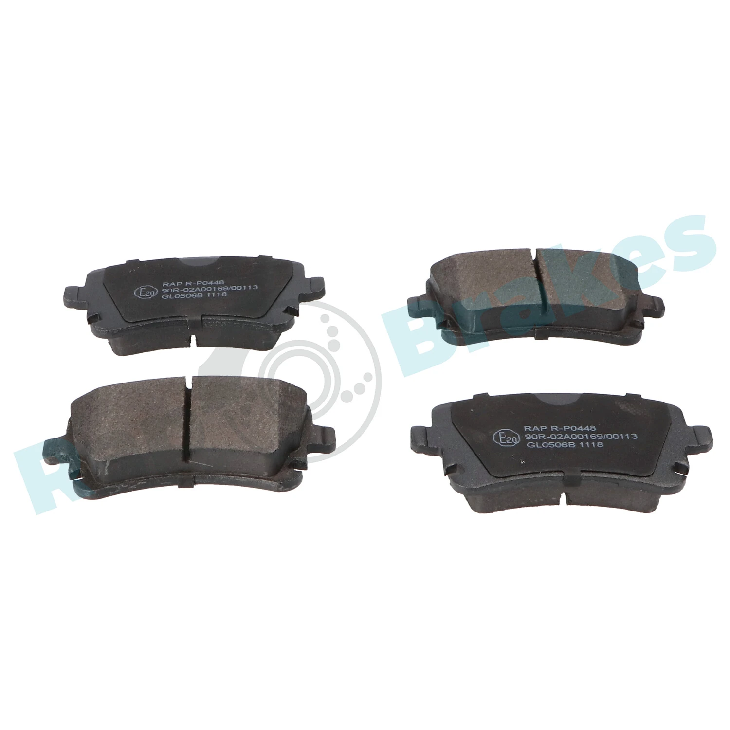 Brake Pad Set, disc brake R-P0448