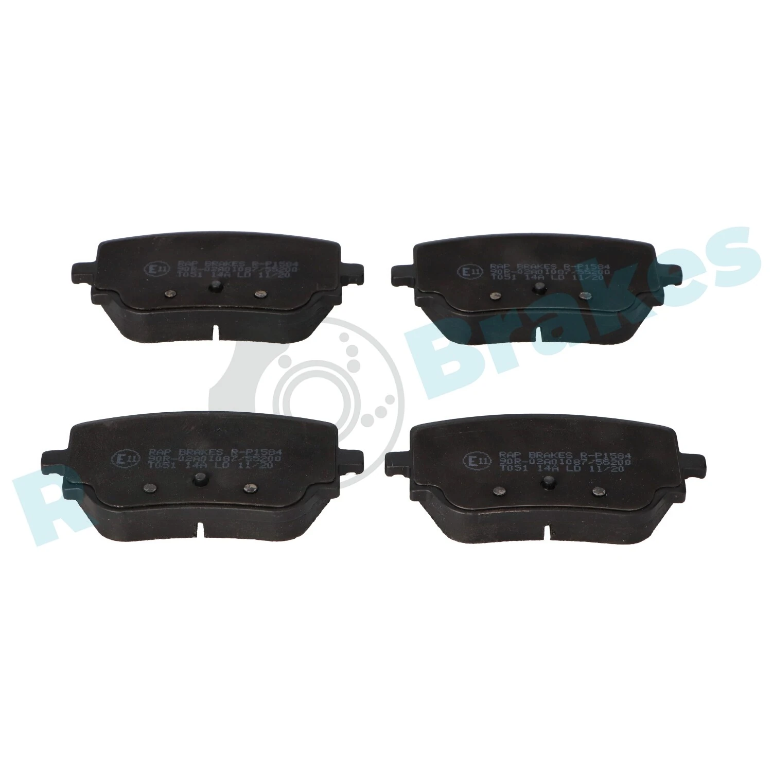 Brake Pad Set, disc brake R-P1584