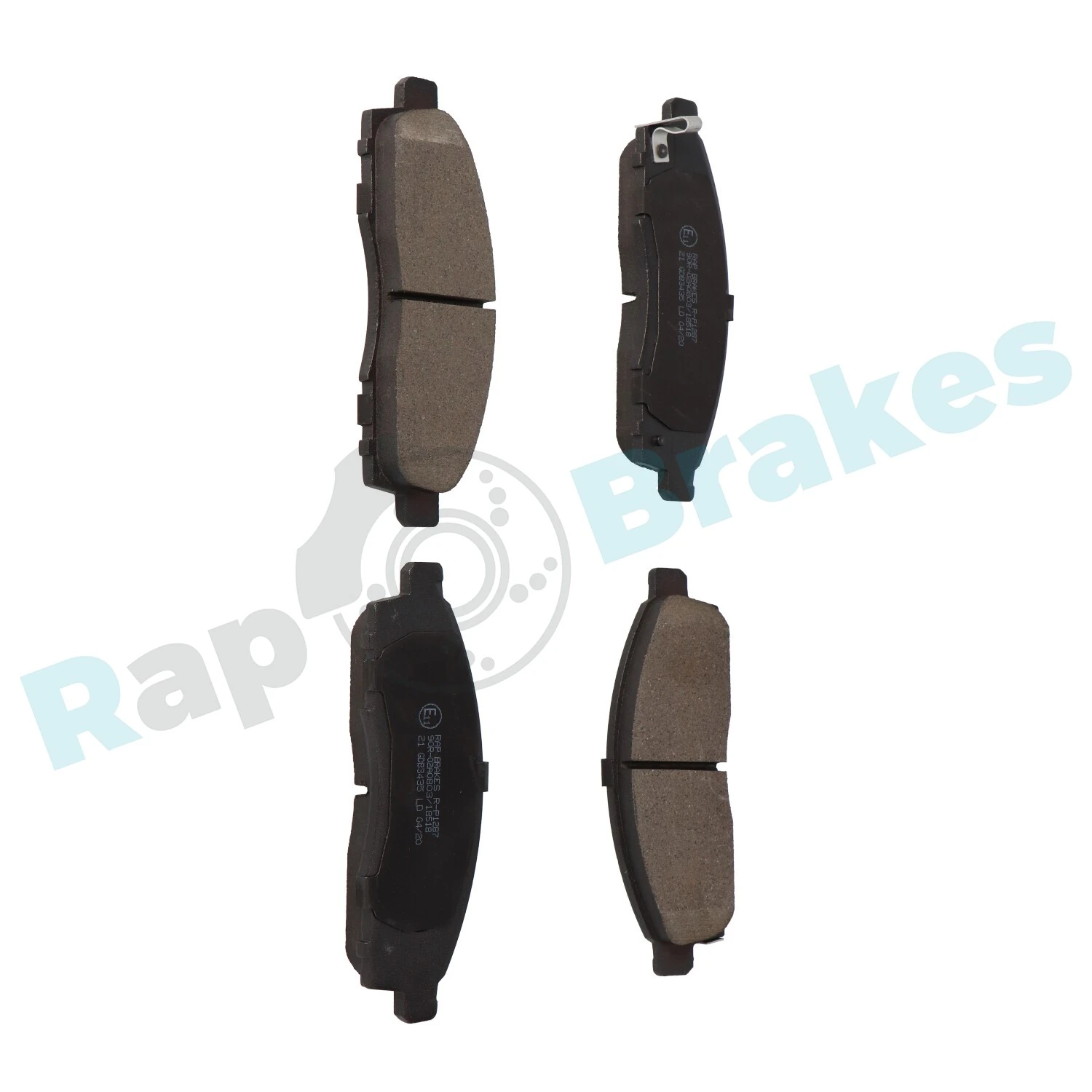 Brake Pad Set, disc brake R-P1287