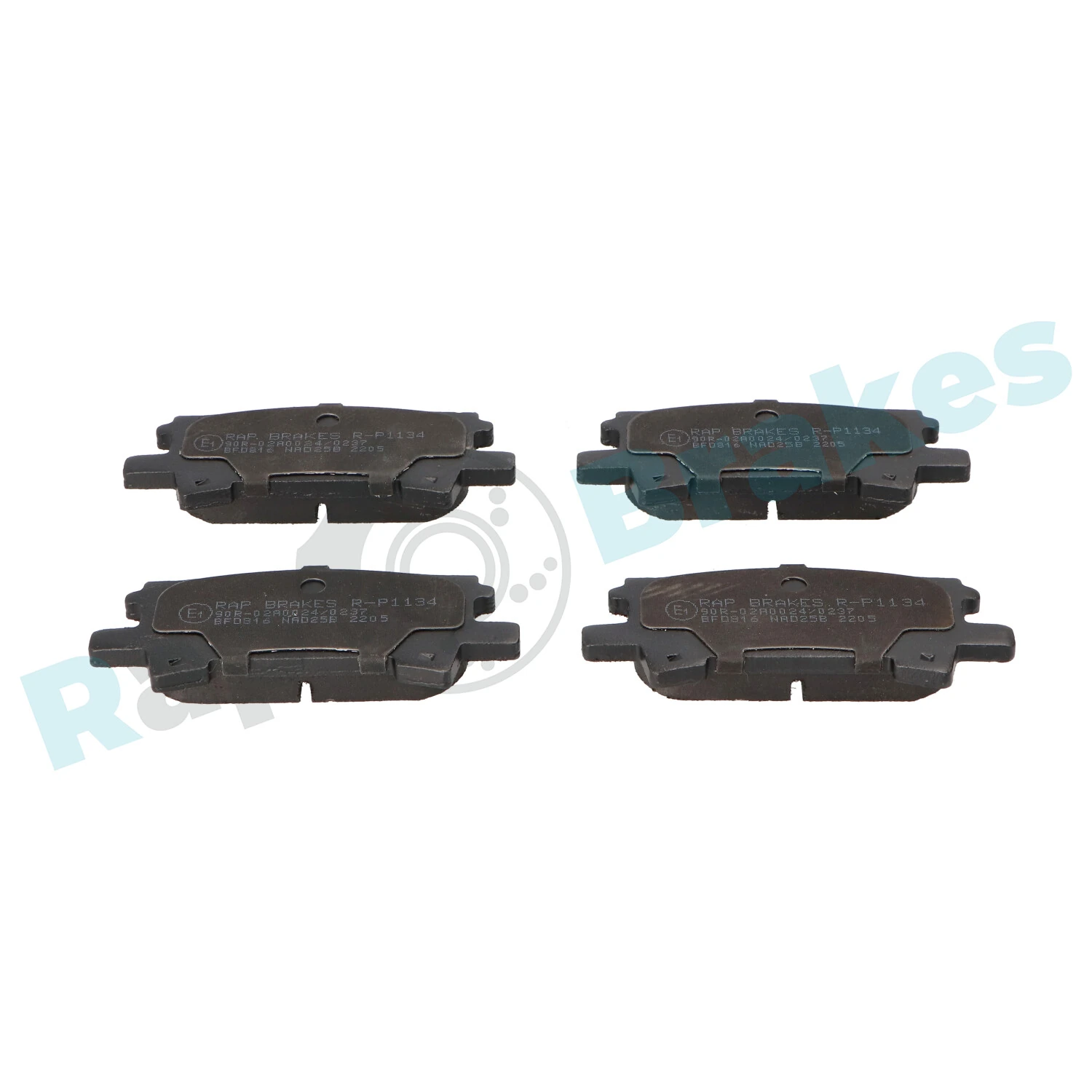 Brake Pad Set, disc brake R-P1134