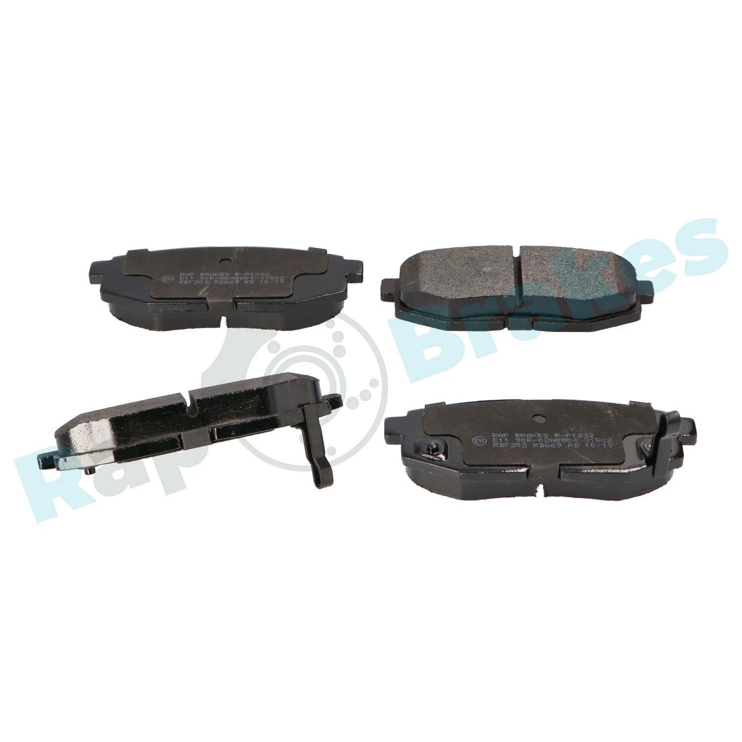 Brake Pad Set, disc brake R-P1232