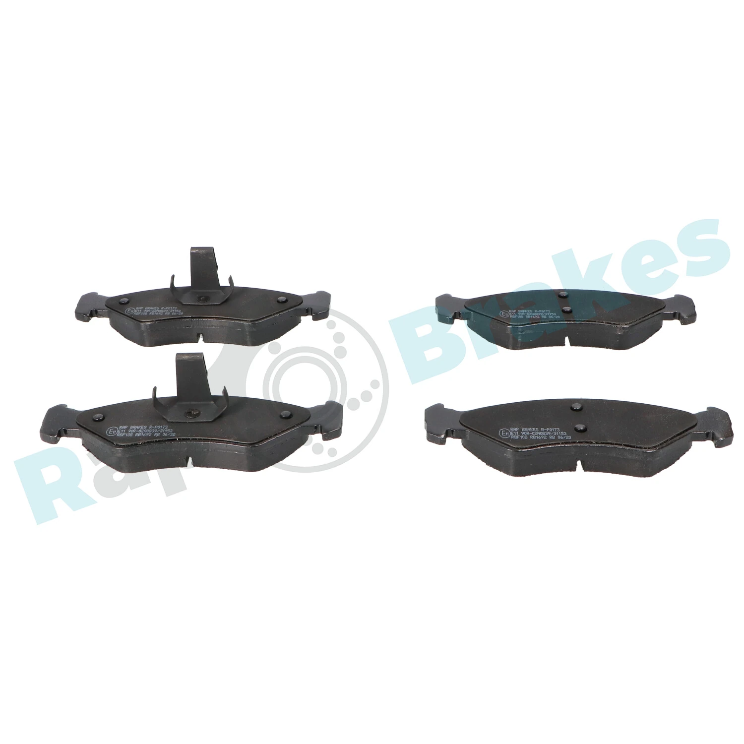 Brake Pad Set, disc brake R-P0173
