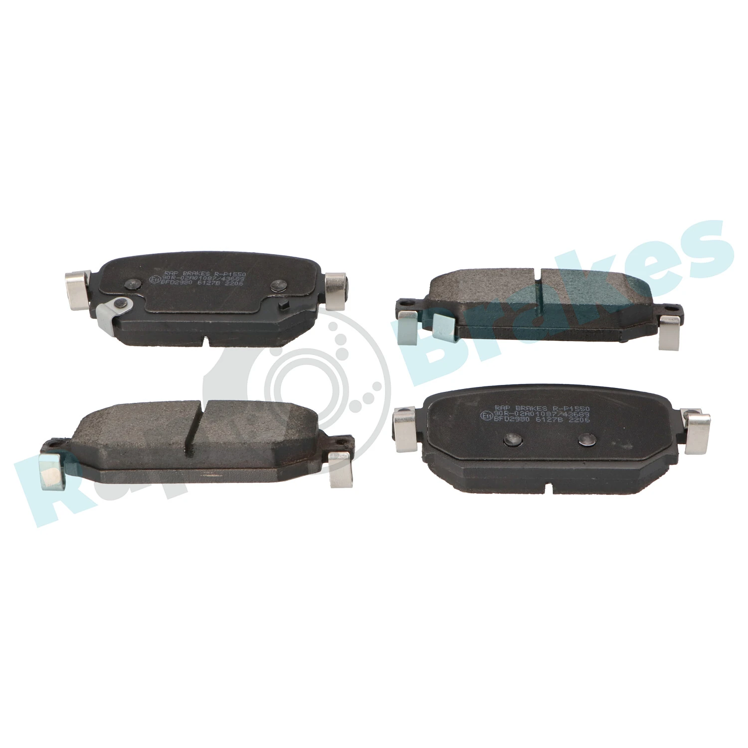 Brake Pad Set, disc brake R-P1550