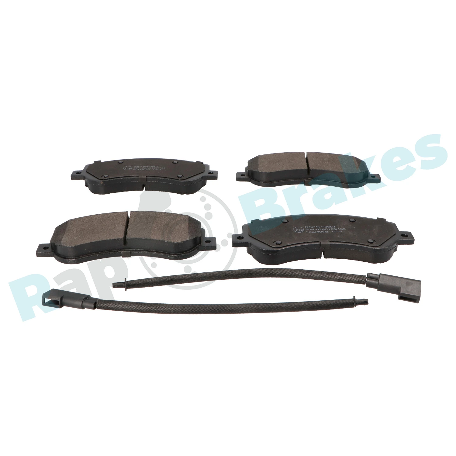 Brake Pad Set, disc brake R-P0603