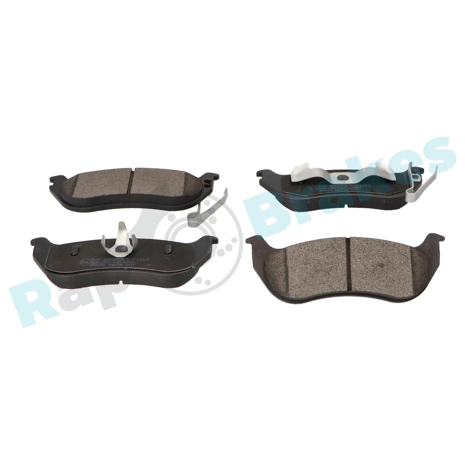 Brake Pad Set, disc brake R-P1412