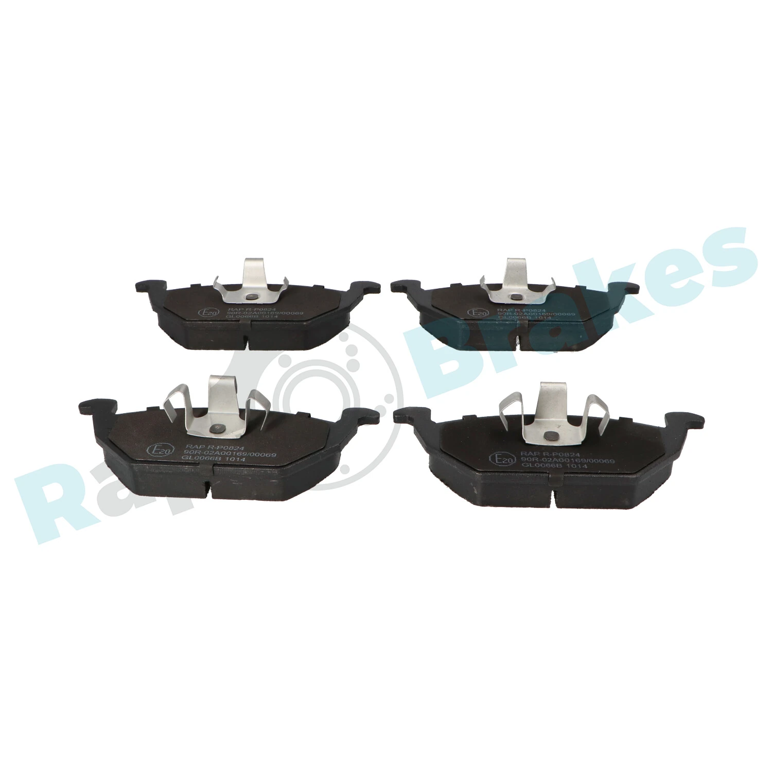 Brake Pad Set, disc brake R-P0824