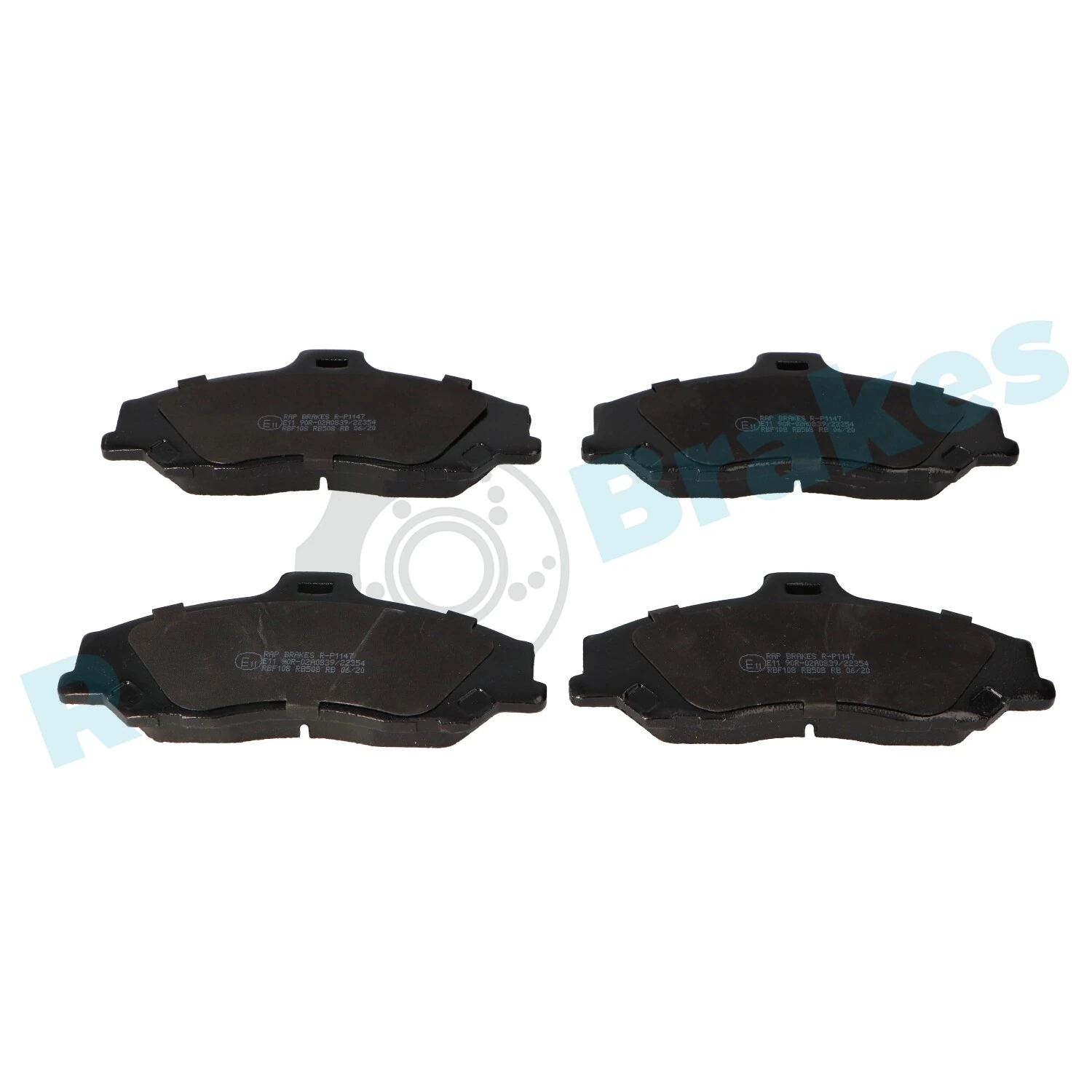 Brake Pad Set, disc brake R-P1147