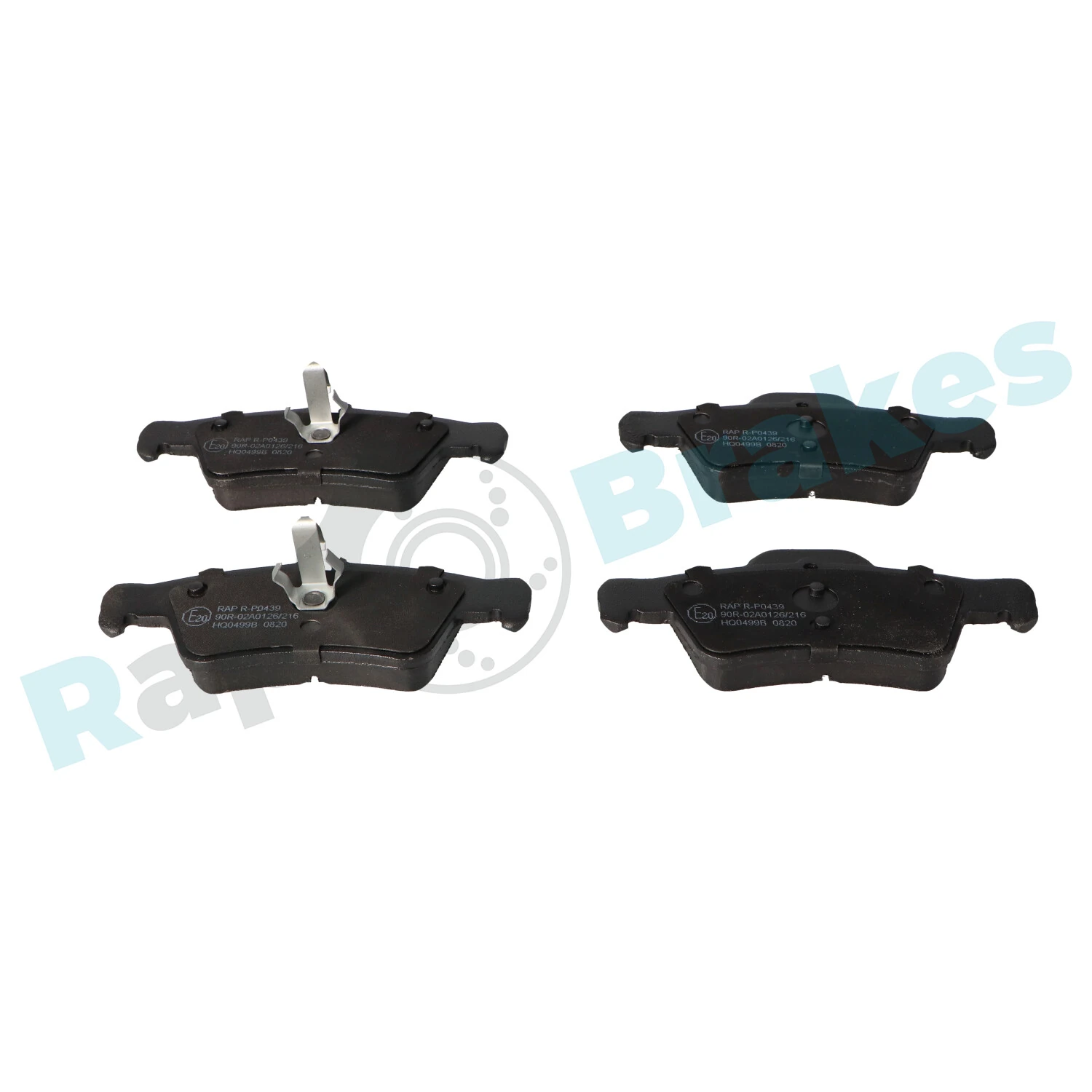 Brake Pad Set, disc brake R-P0439