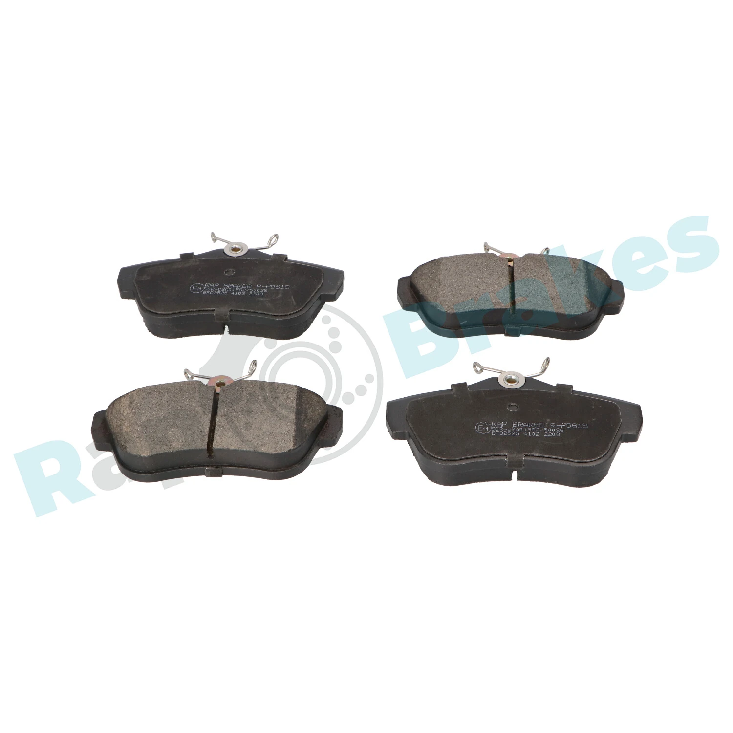 Brake Pad Set, disc brake R-P0619