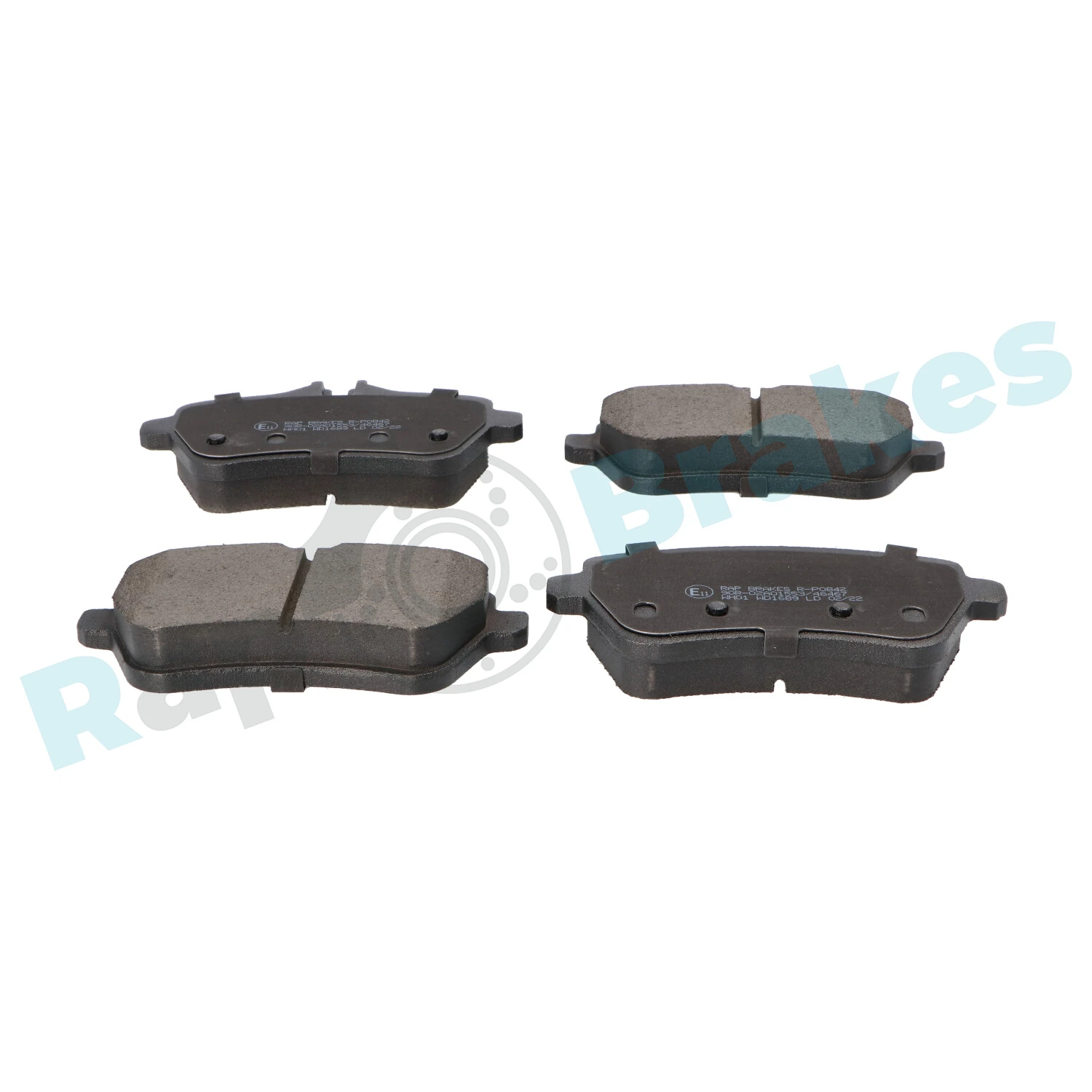 Brake Pad Set, disc brake R-P0842