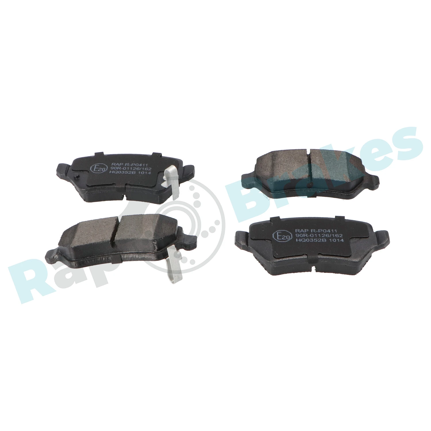 Brake Pad Set, disc brake R-P0411