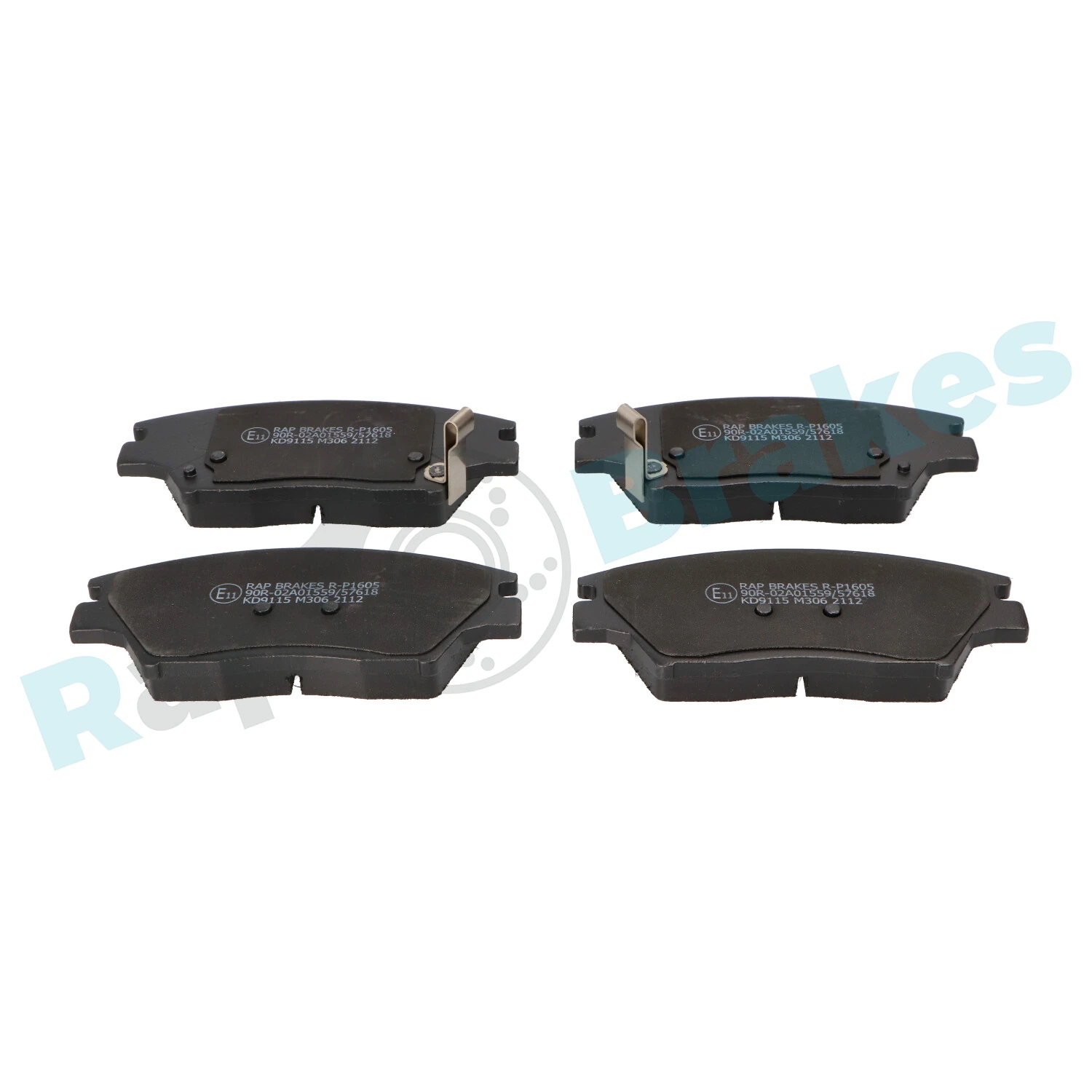 Brake Pad Set, disc brake R-P1605