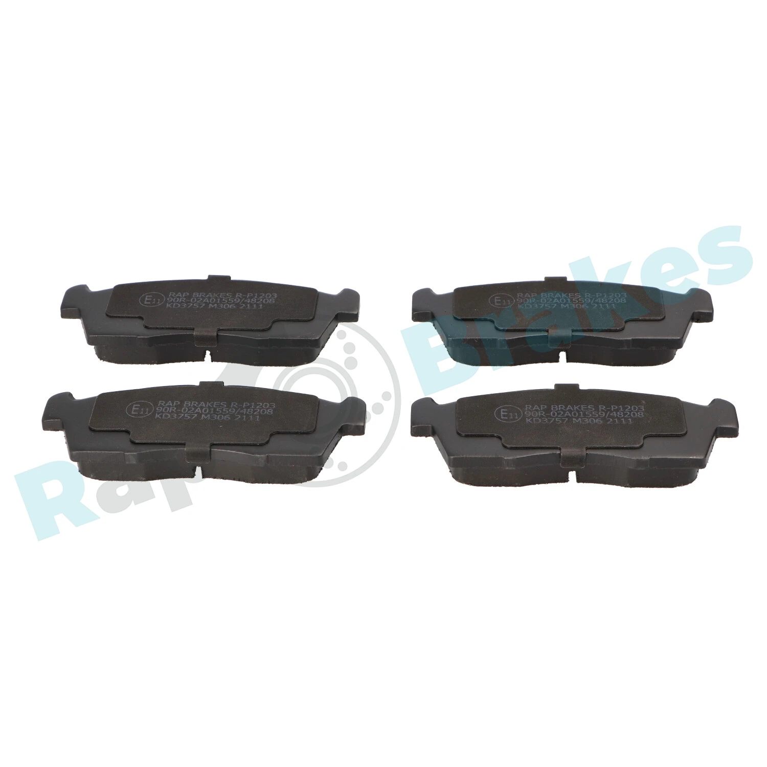 Brake Pad Set, disc brake R-P1203