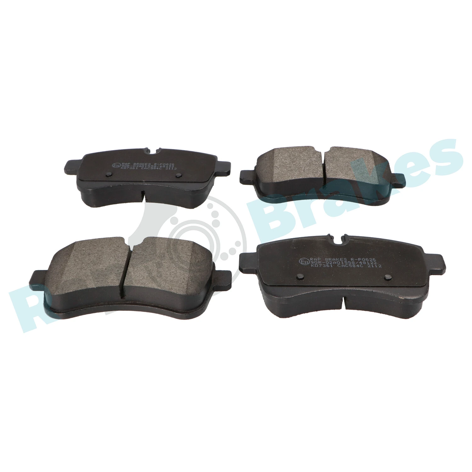 Brake Pad Set, disc brake R-P0626