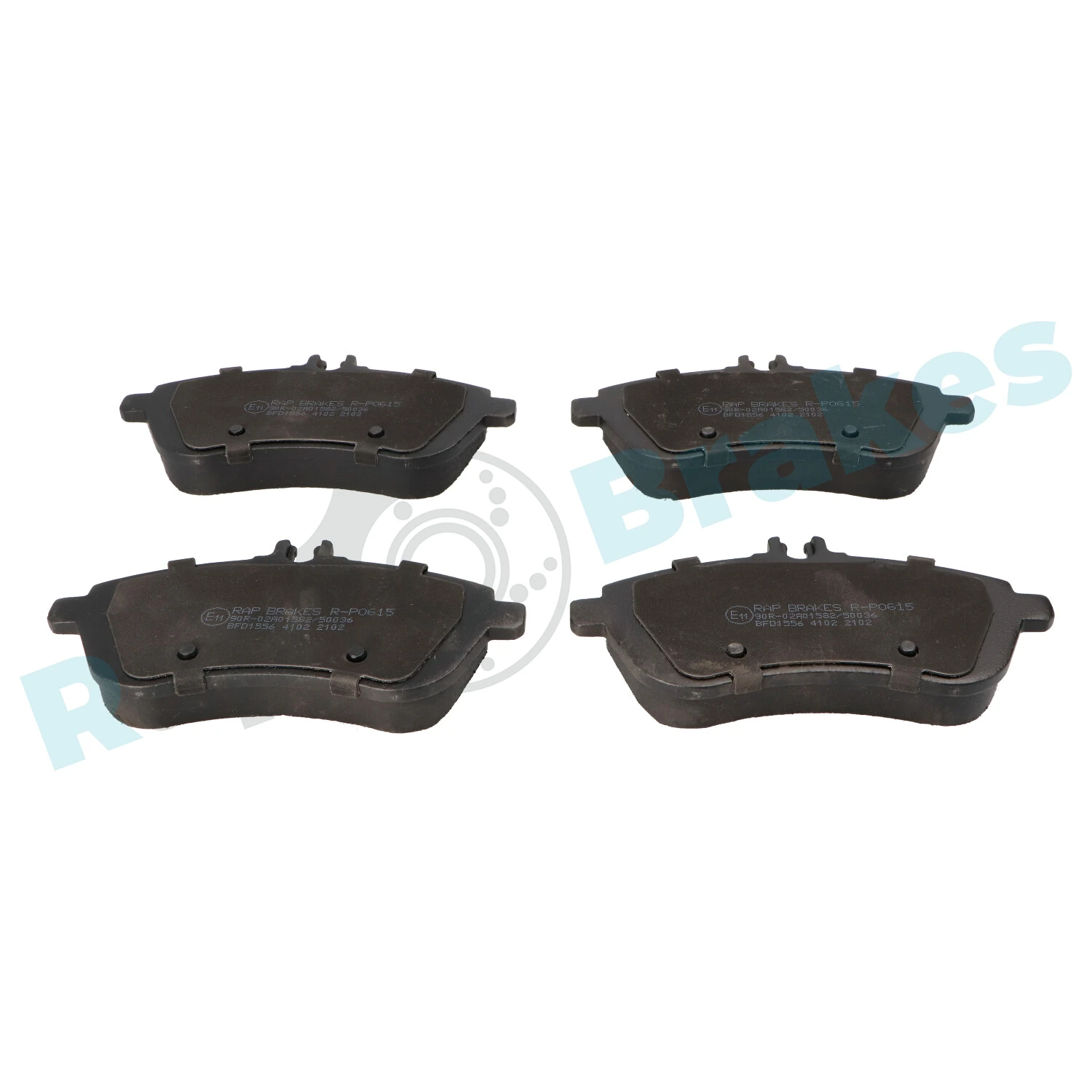 Brake Pad Set, disc brake R-P0615