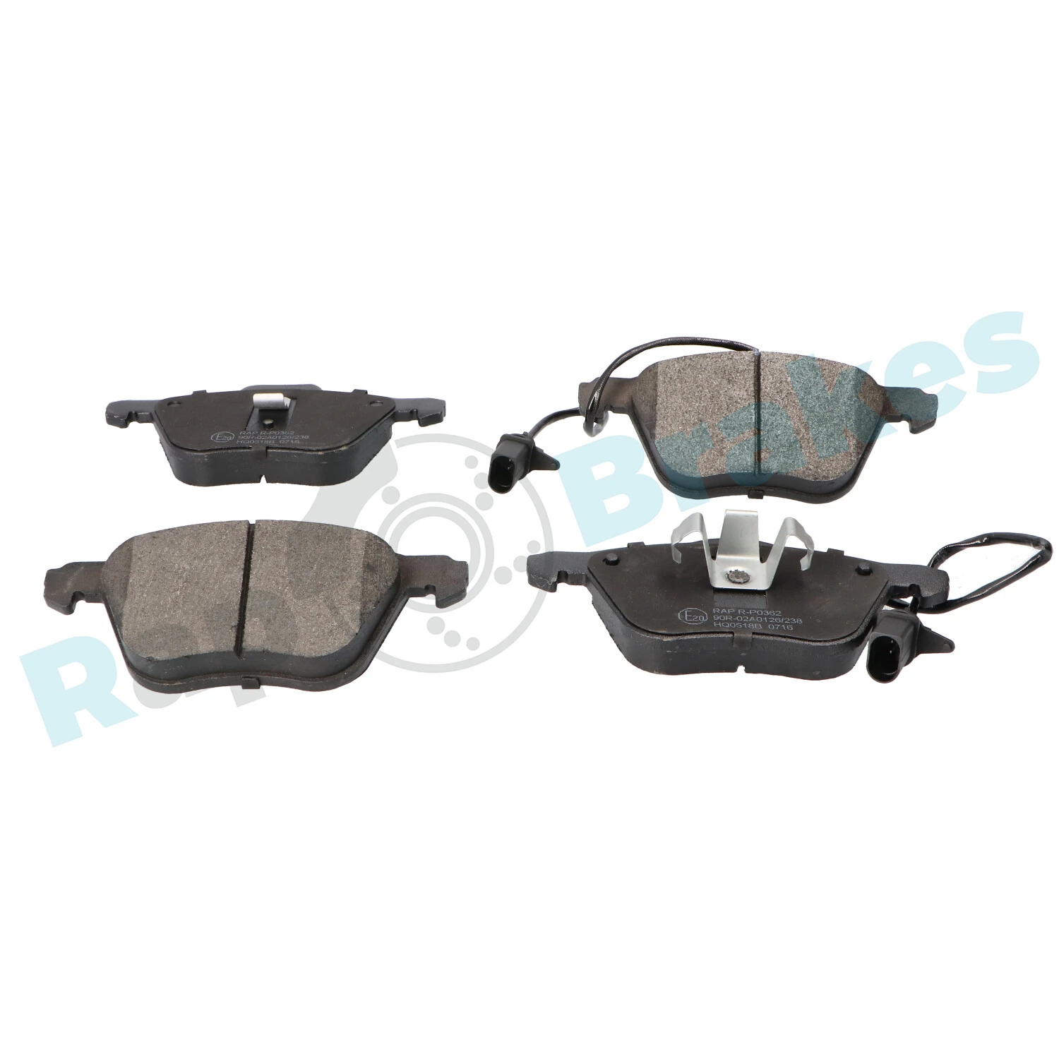 Brake Pad Set, disc brake R-P0362