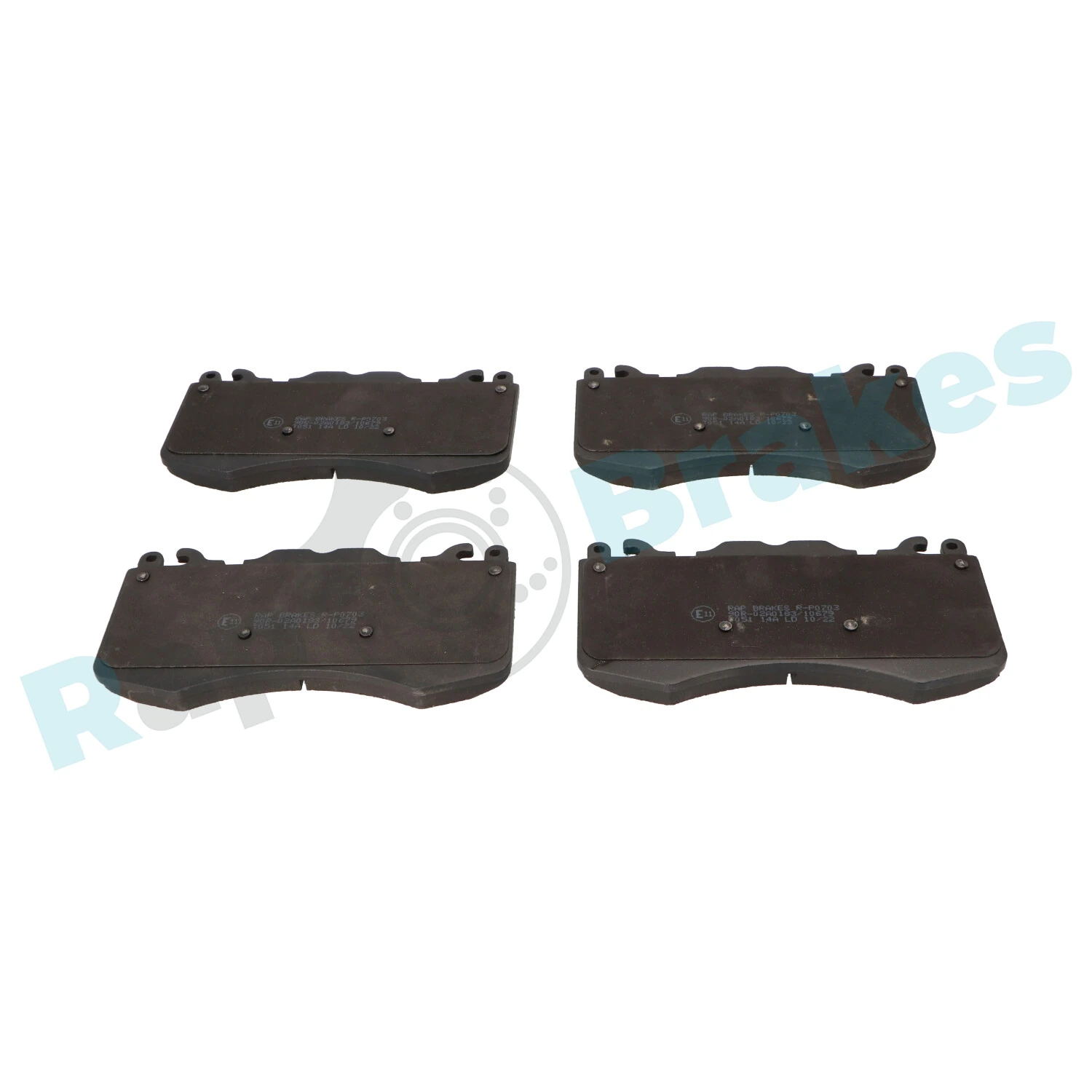 Brake Pad Set, disc brake R-P0703