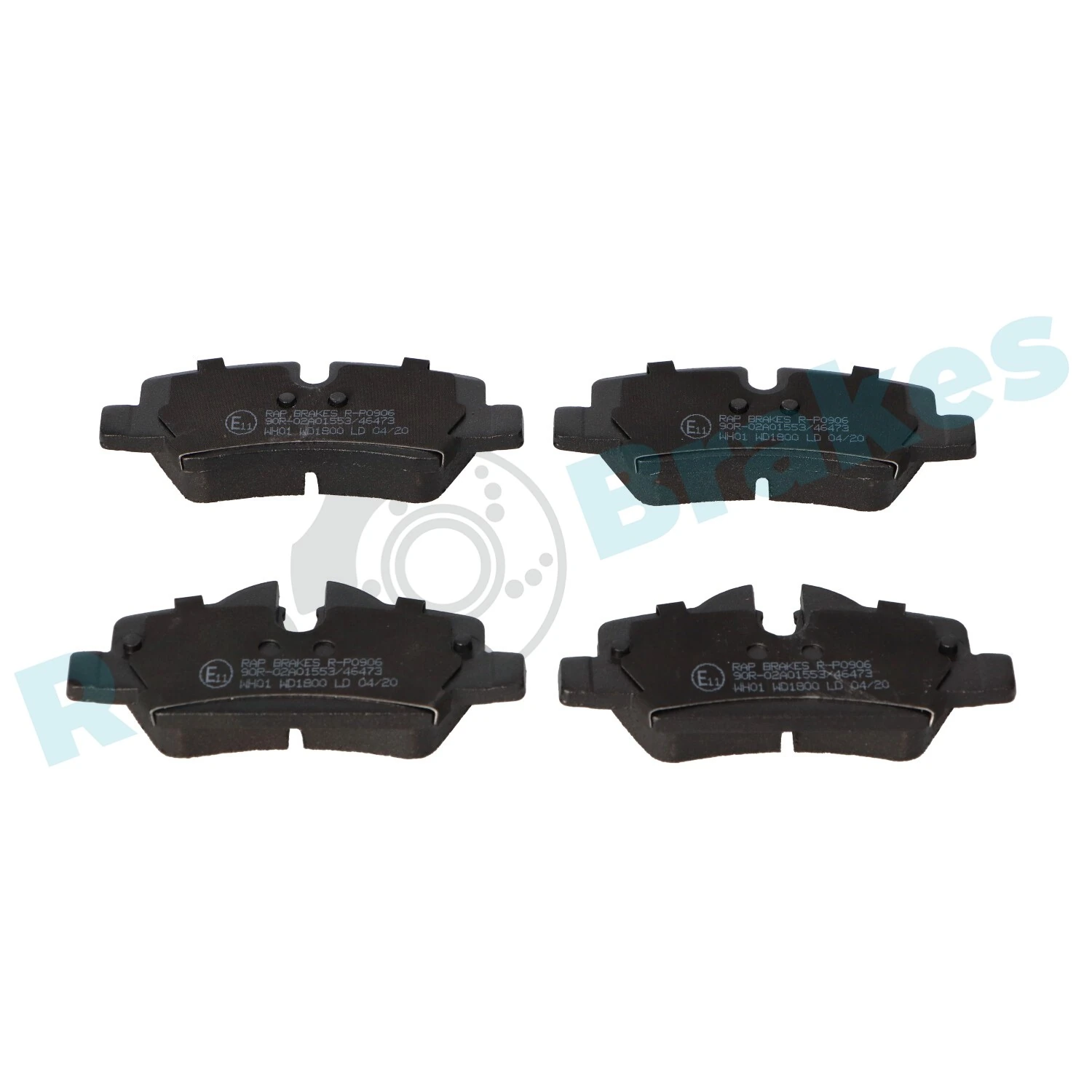 Brake Pad Set, disc brake R-P0906