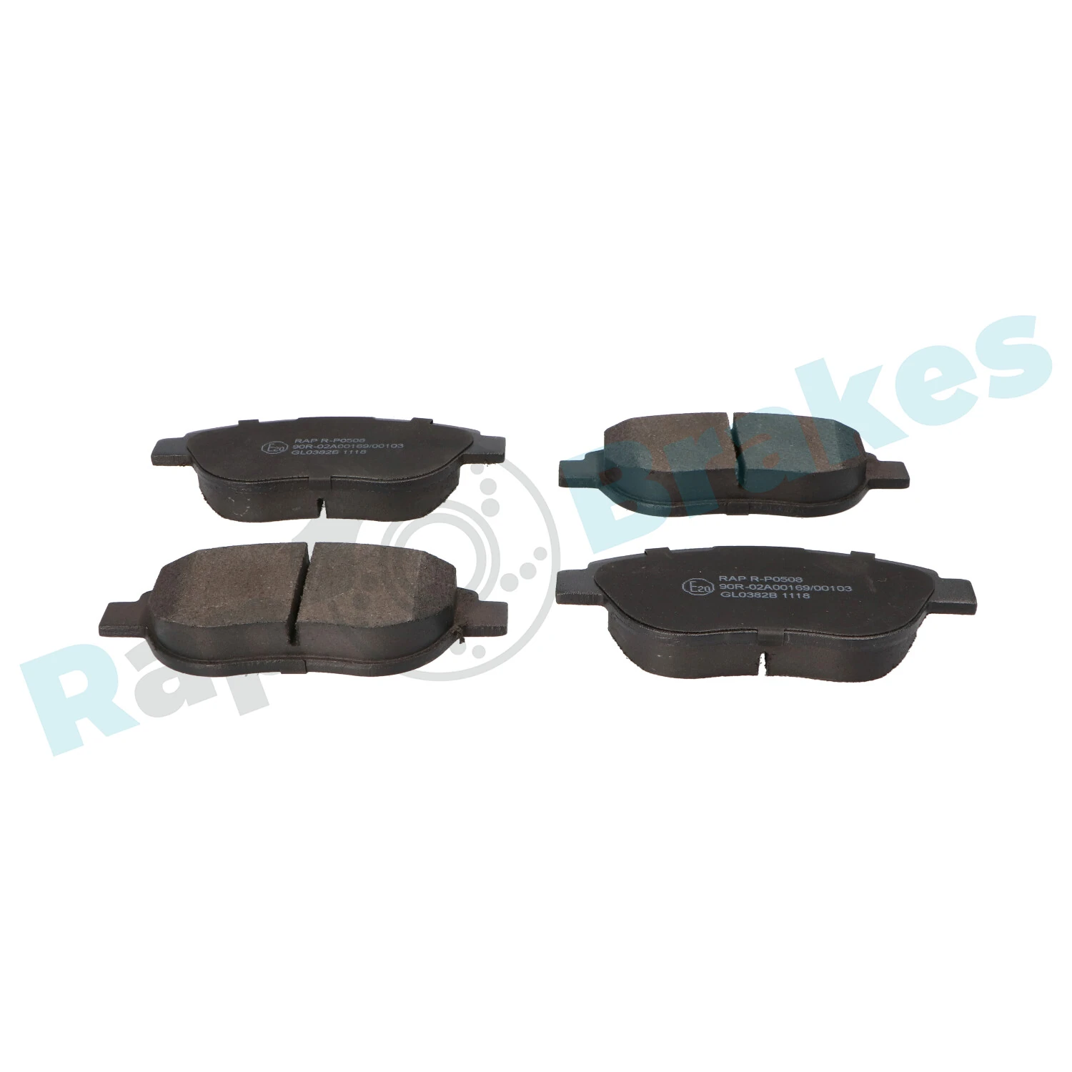 Brake Pad Set, disc brake R-P0508