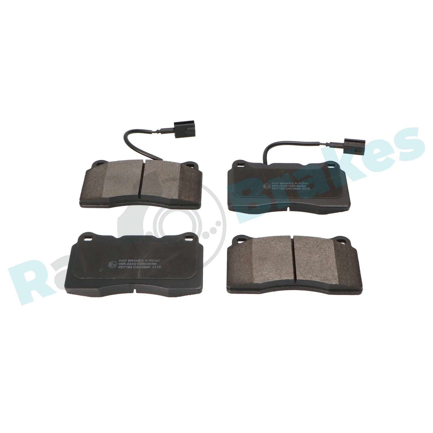 Brake Pad Set, disc brake R-P0747