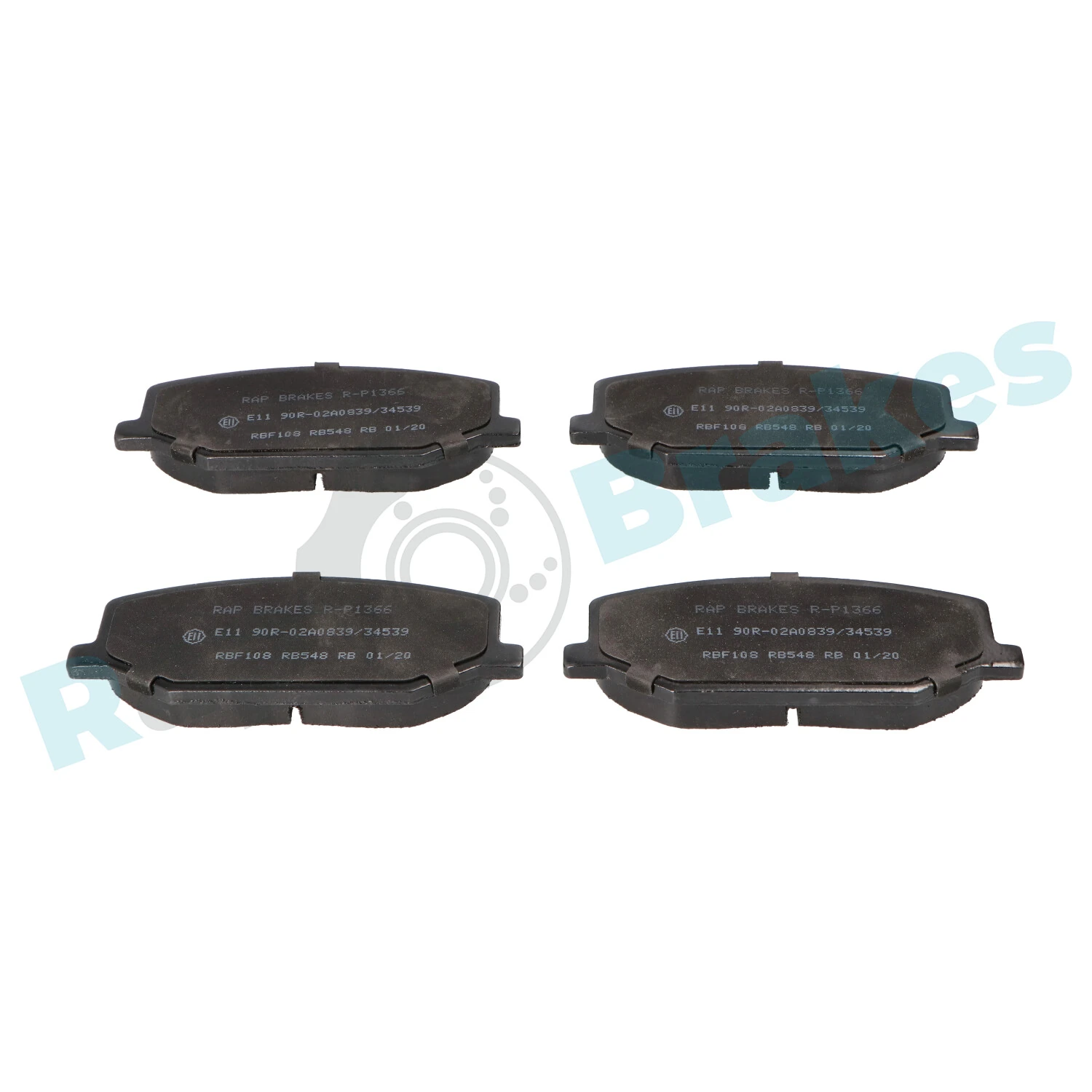Brake Pad Set, disc brake R-P1366