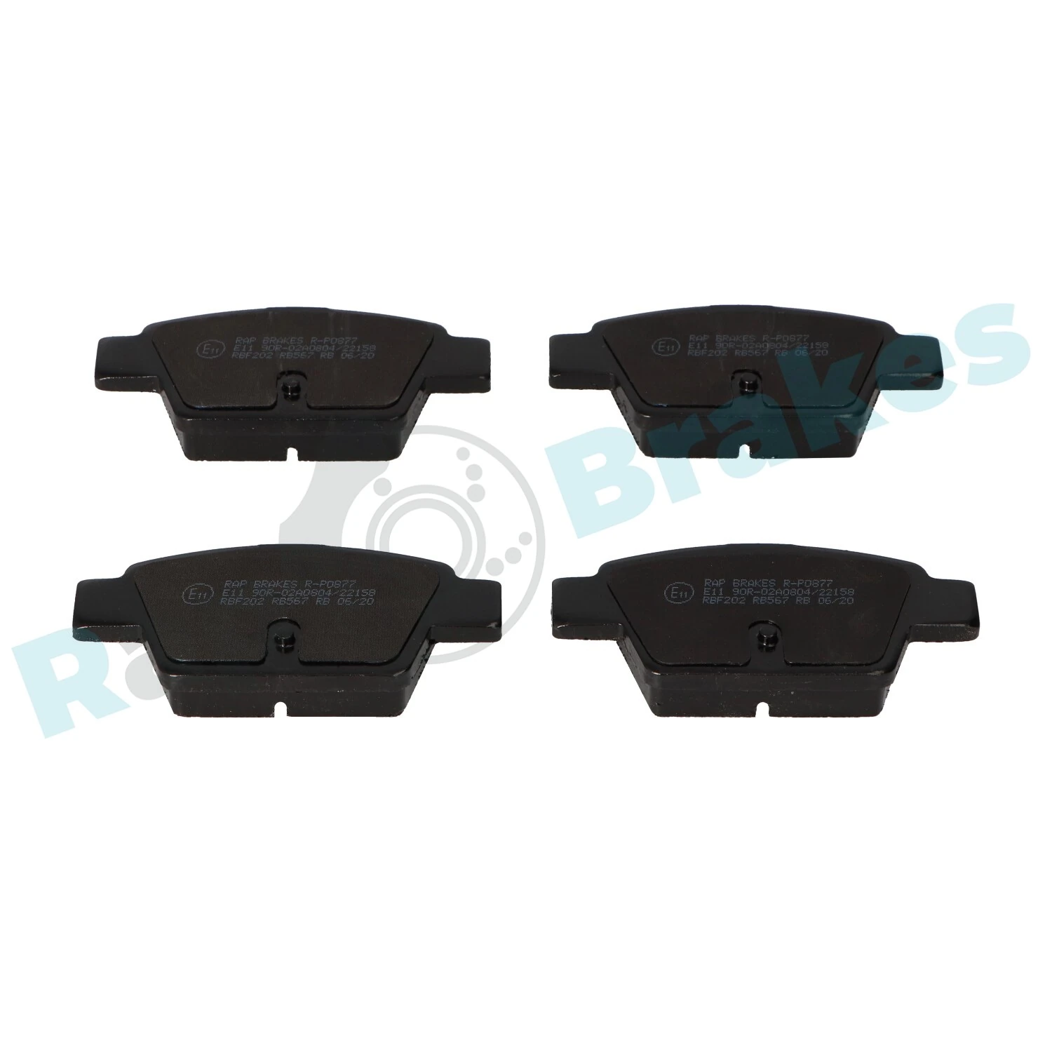 Brake Pad Set, disc brake R-P0877