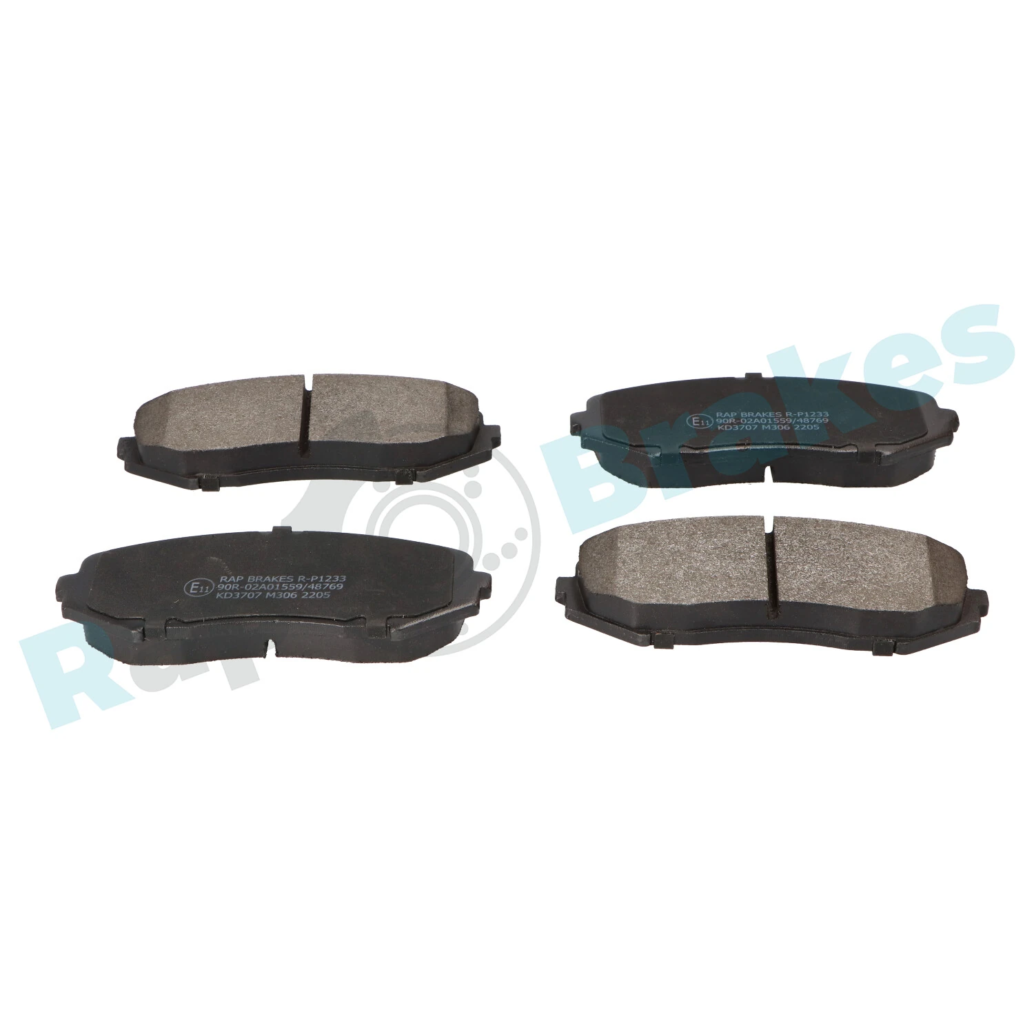 Brake Pad Set, disc brake R-P1233