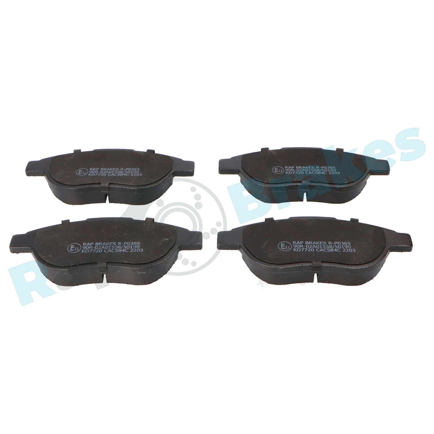 Brake Pad Set, disc brake R-P0365