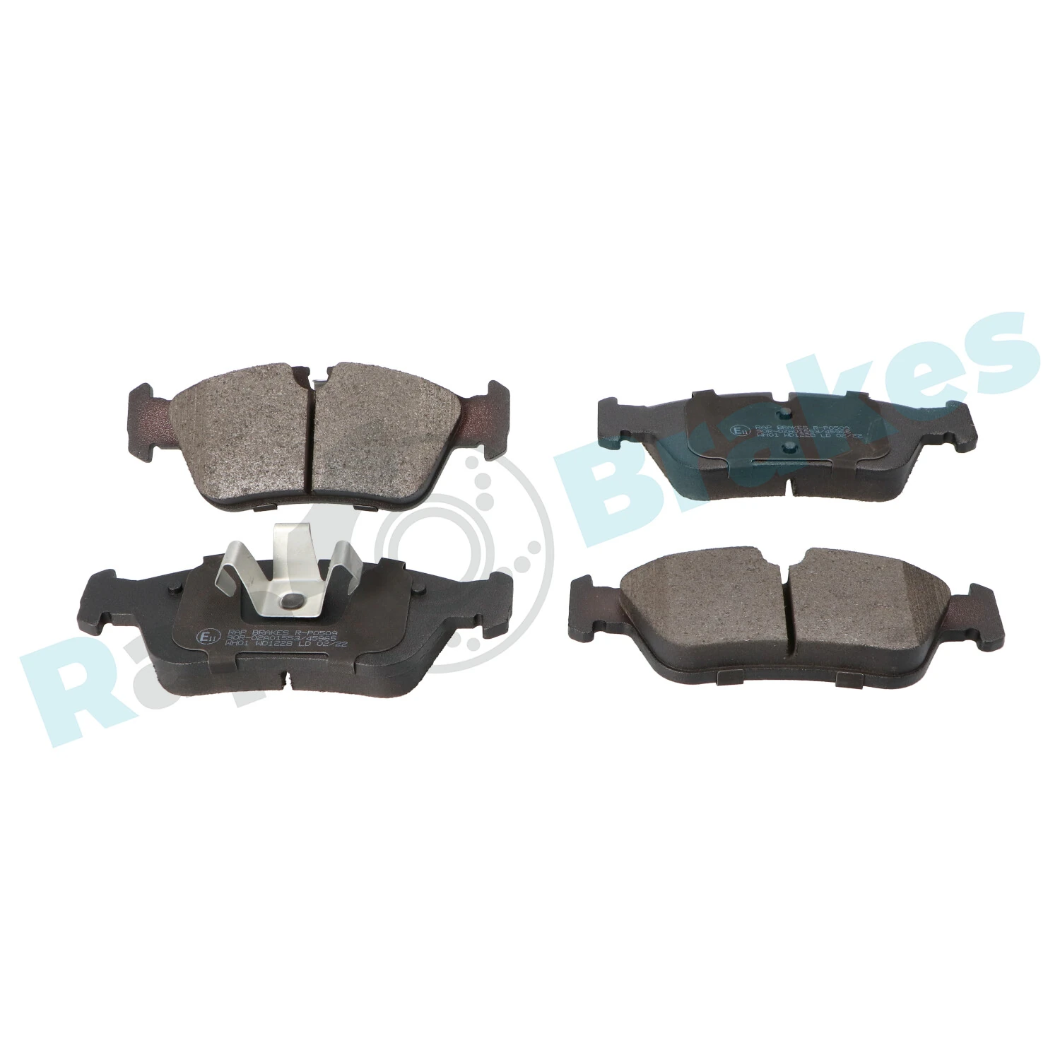 Brake Pad Set, disc brake R-P0509
