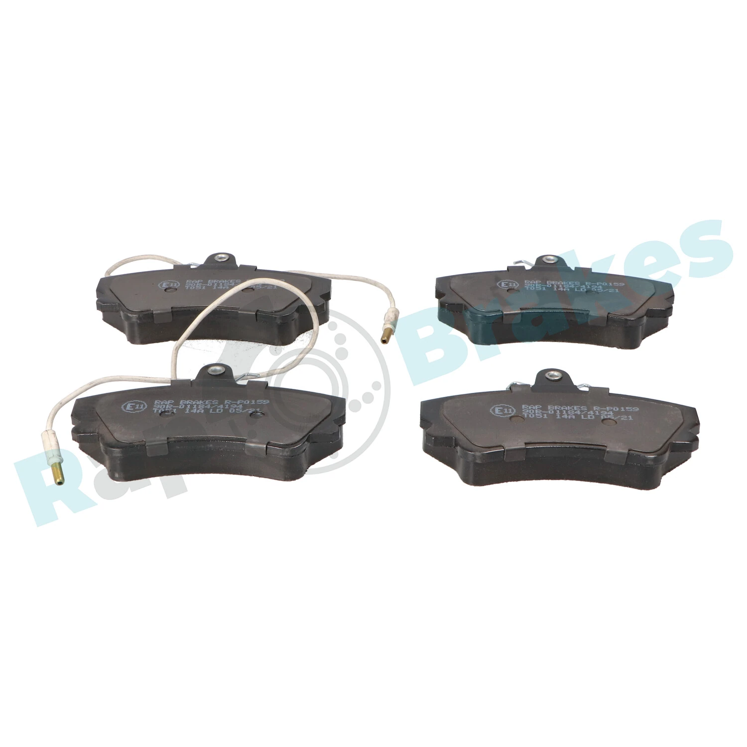 Brake Pad Set, disc brake R-P0159