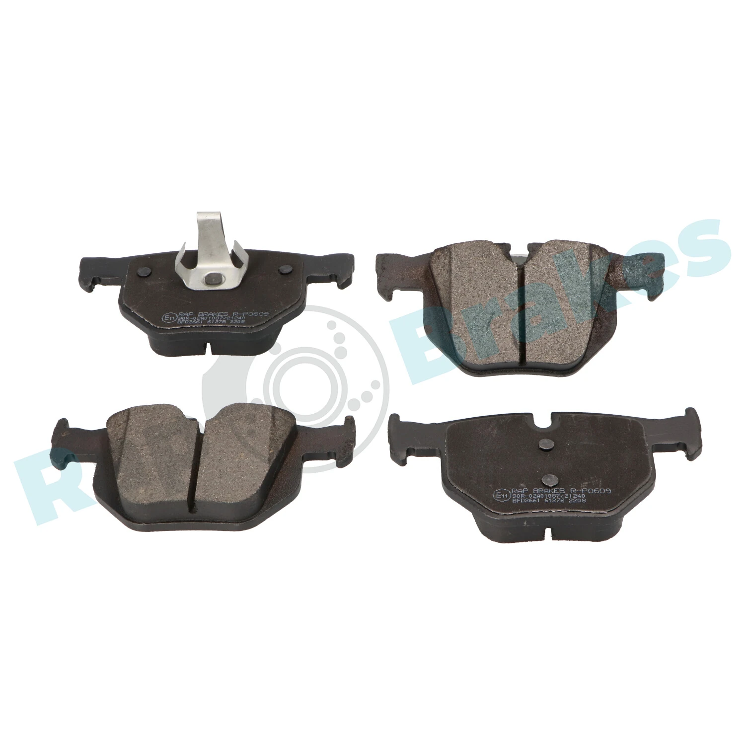 Brake Pad Set, disc brake R-P0609