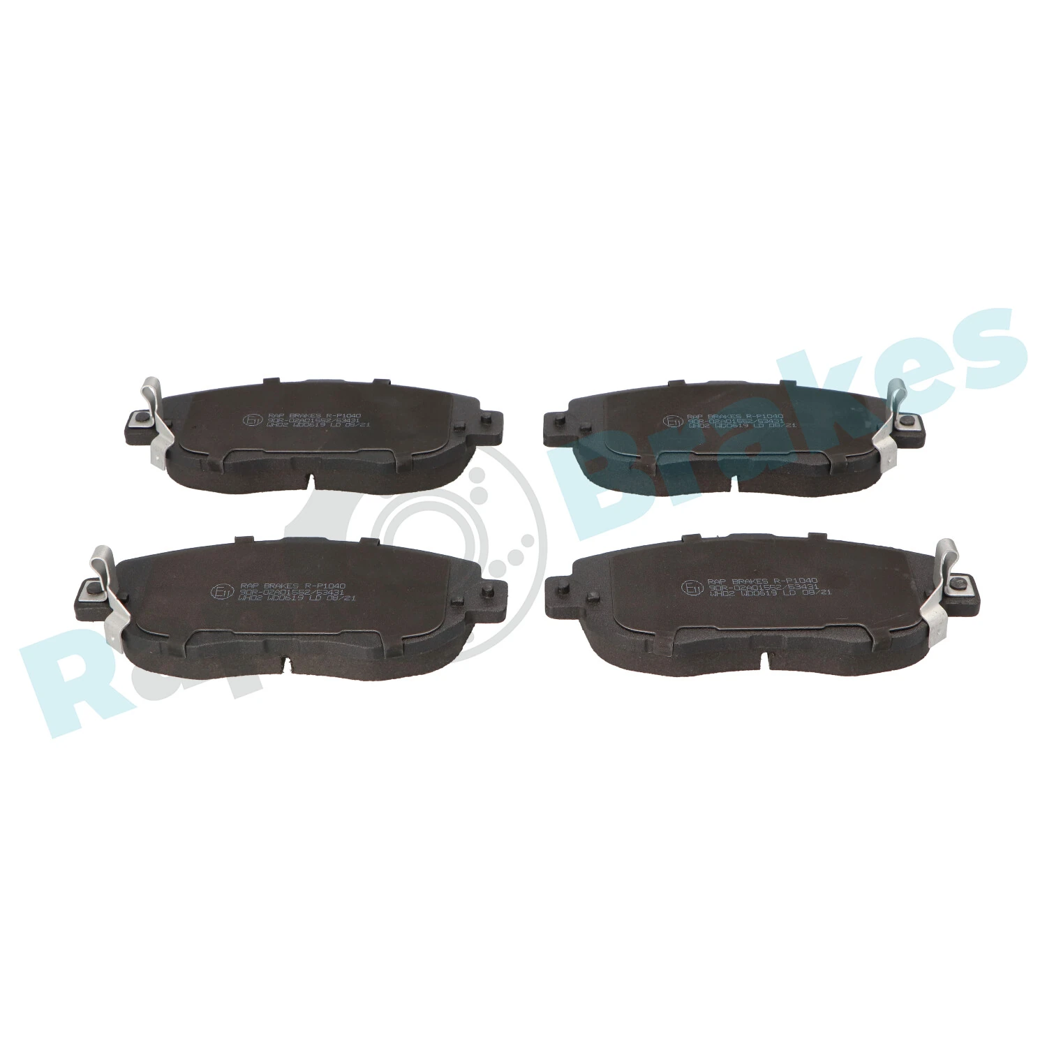 Brake Pad Set, disc brake R-P1040