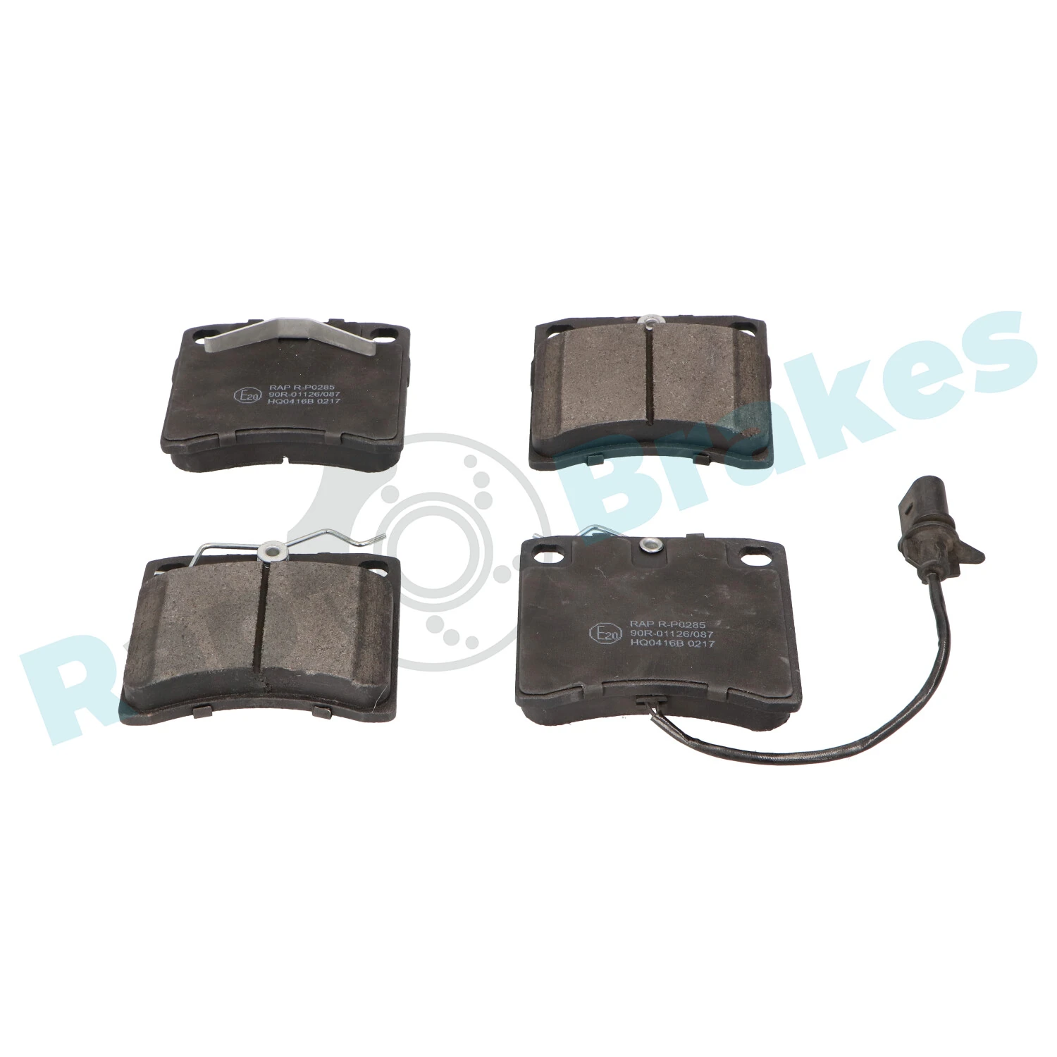Brake Pad Set, disc brake R-P0285