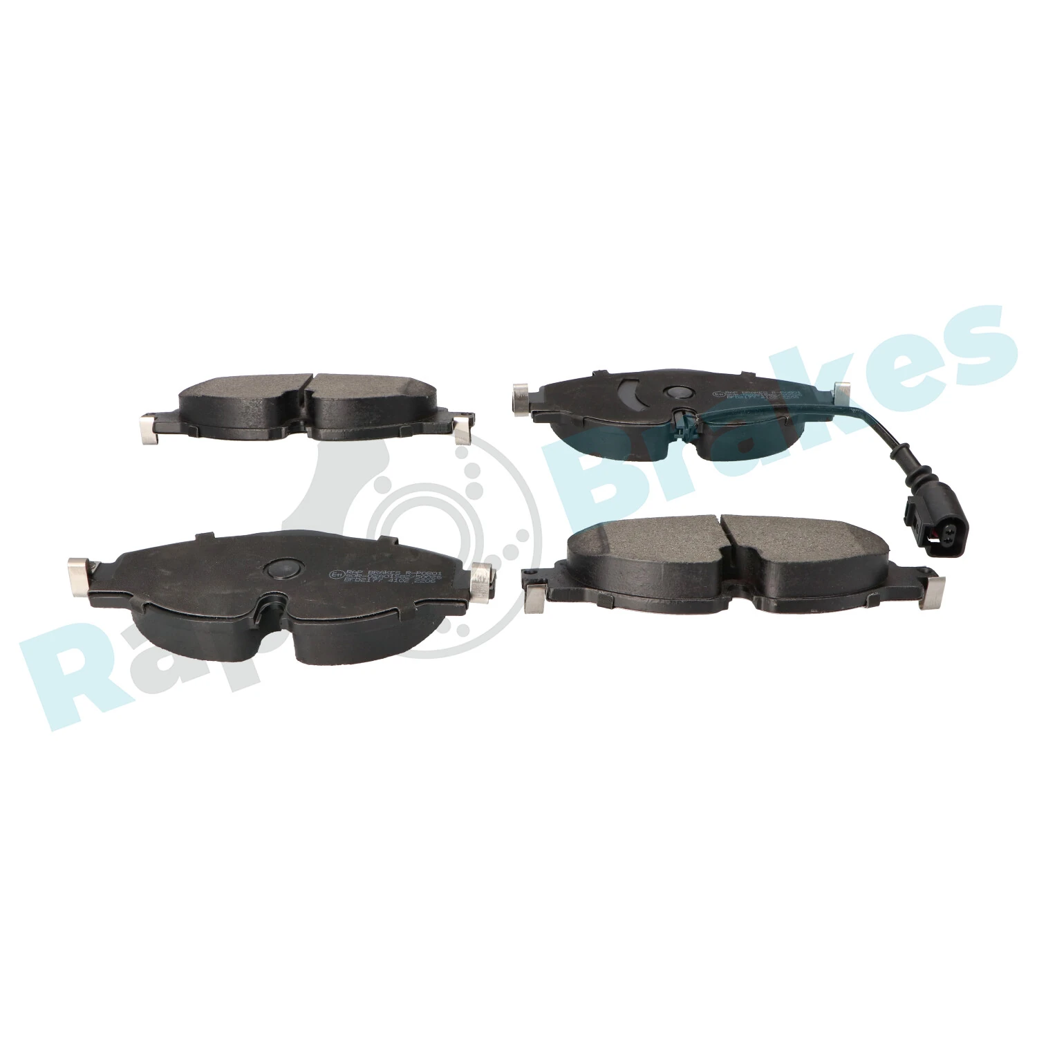 Brake Pad Set, disc brake R-P0801