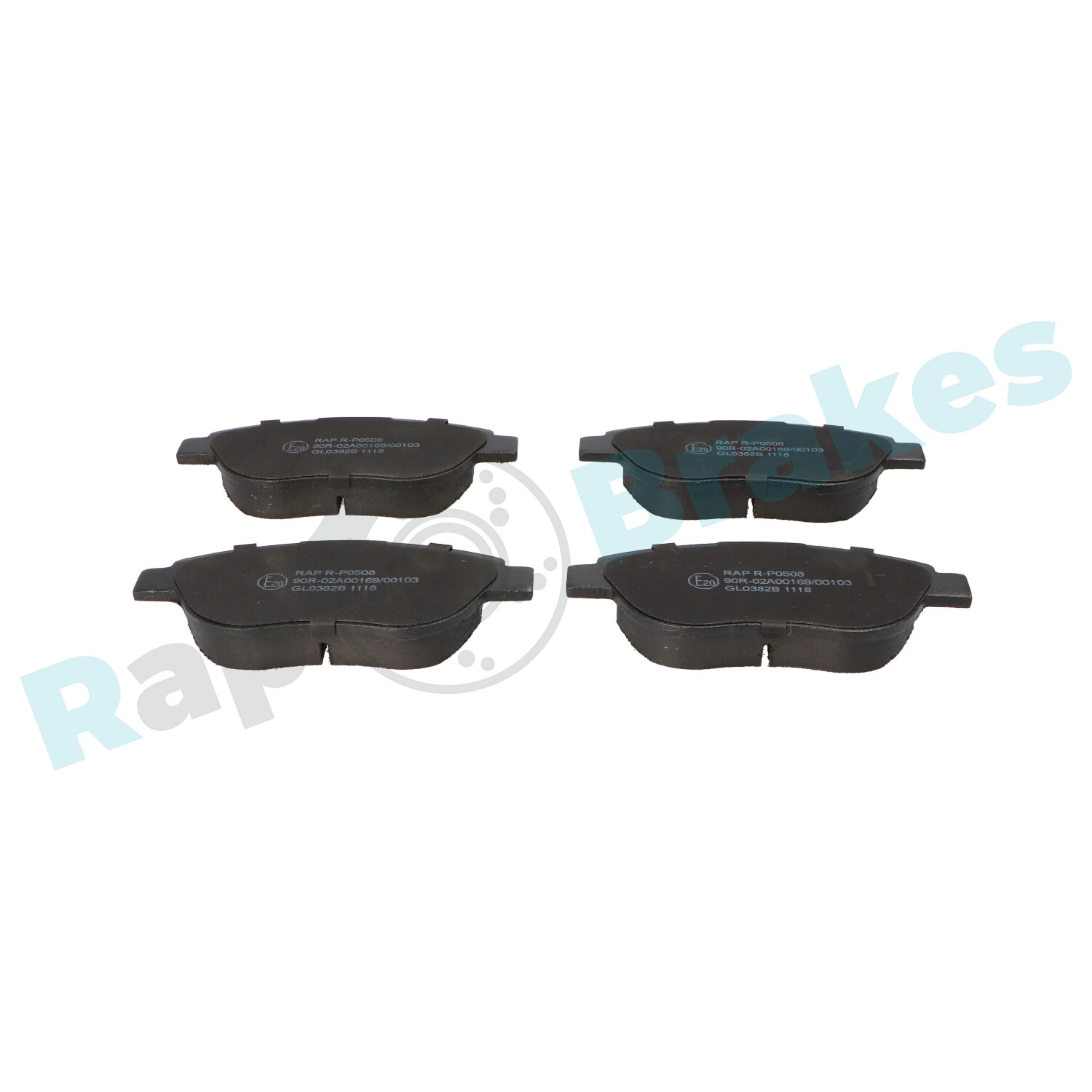 Brake Pad Set, disc brake R-P0508