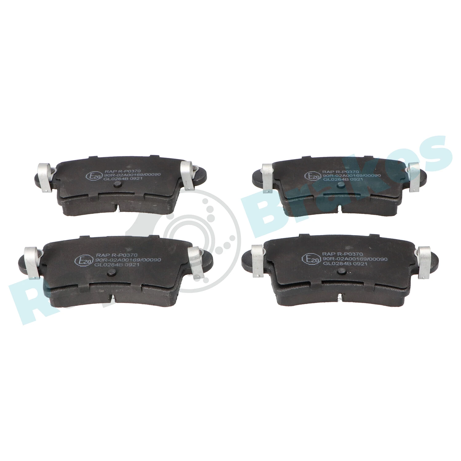 Brake Pad Set, disc brake R-P0370