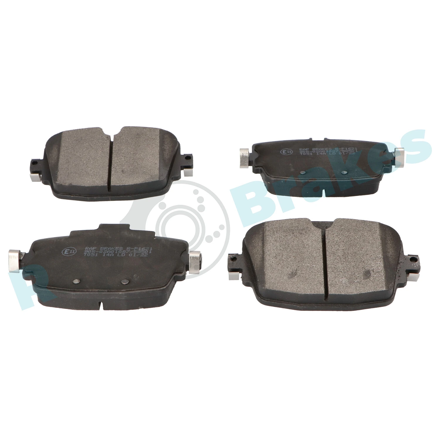 Brake Pad Set, disc brake R-P1621