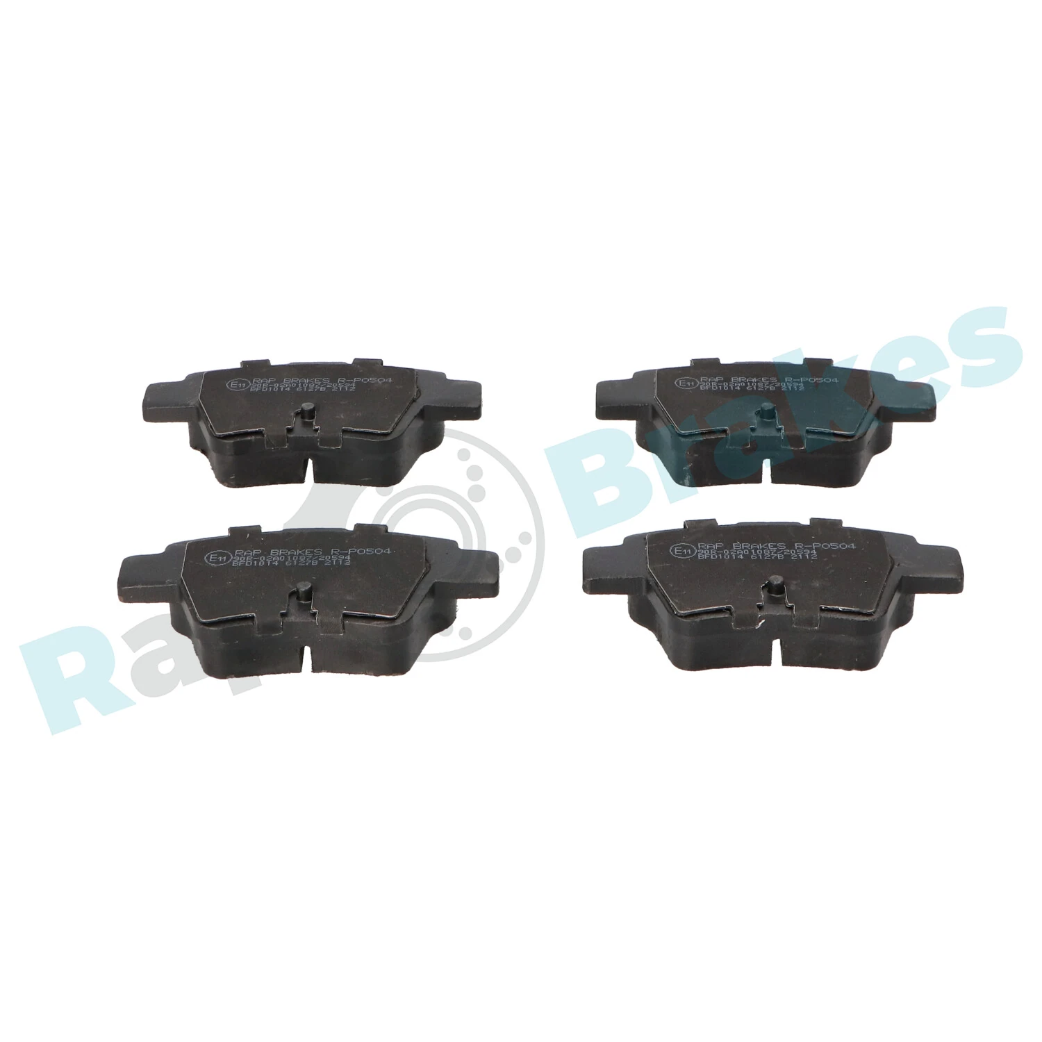 Brake Pad Set, disc brake R-P0504