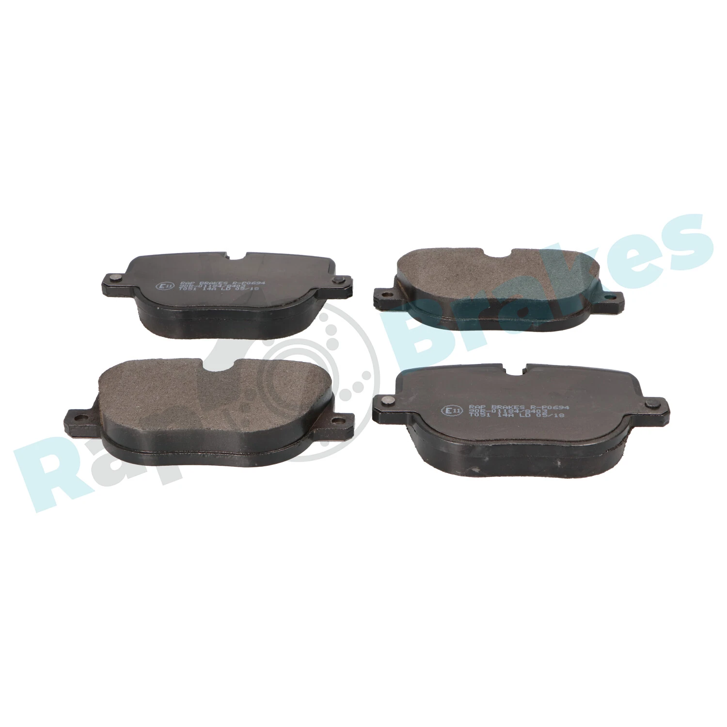 Brake Pad Set, disc brake R-P0694