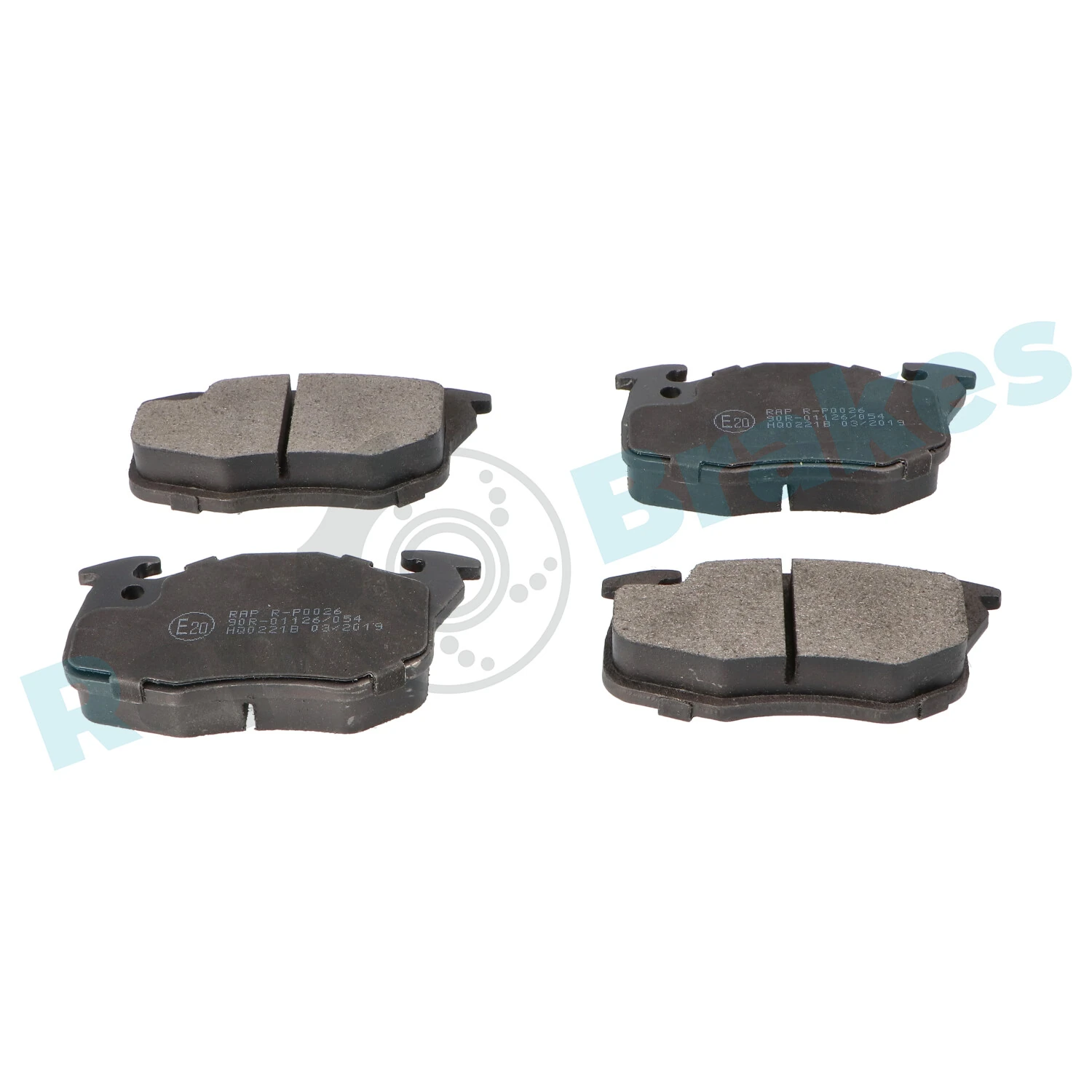 Brake Pad Set, disc brake R-P0260